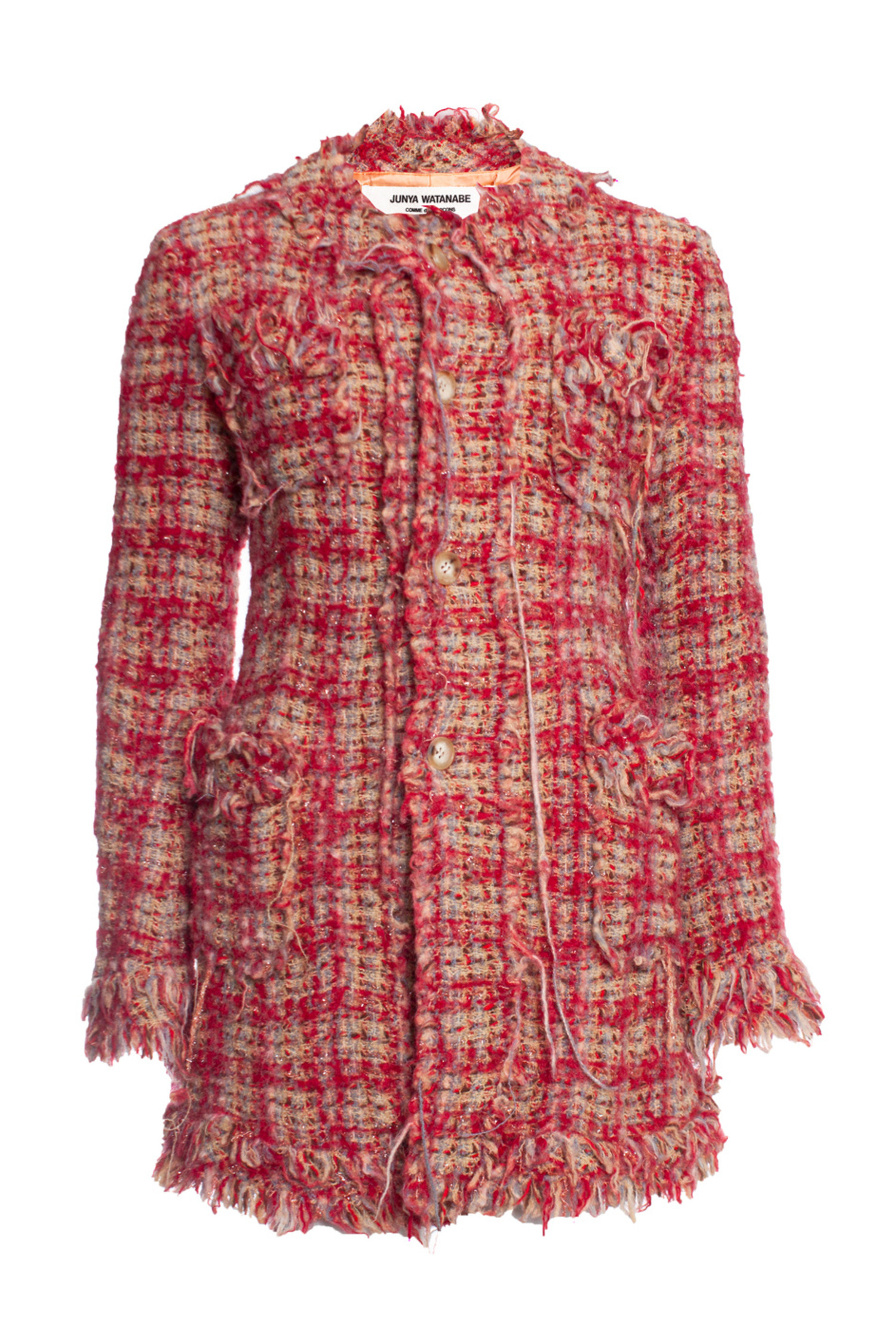 Junya Watanabe, Pink boucle jacket - Unique Designer Pieces Junya Watanabe, Pink boucle jacket - Unique Designer Pieces