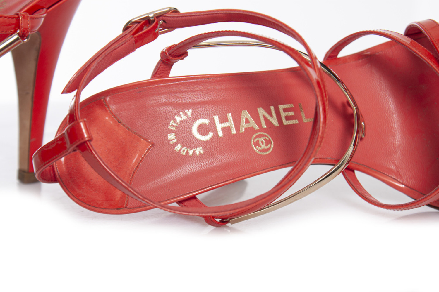 CHANEL Sandals T.eu 40 Leather Pink ref.826014 - Joli Closet