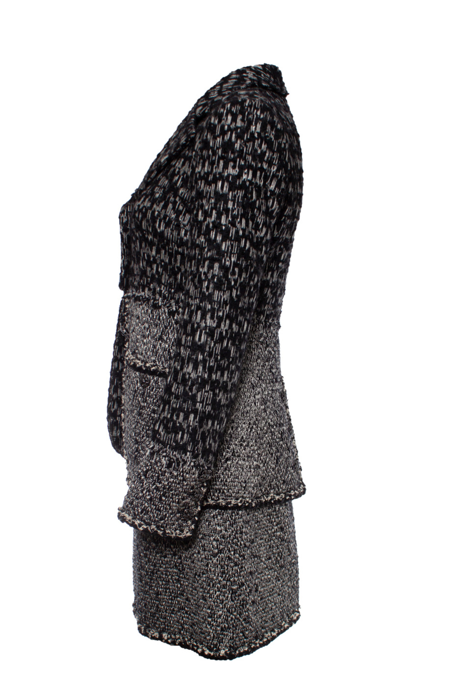 Chanel black and white boucle dress and blazer Unique Designer Pieces #44 Chanel black and white boucle dress and blazer Unique Designer Pieces