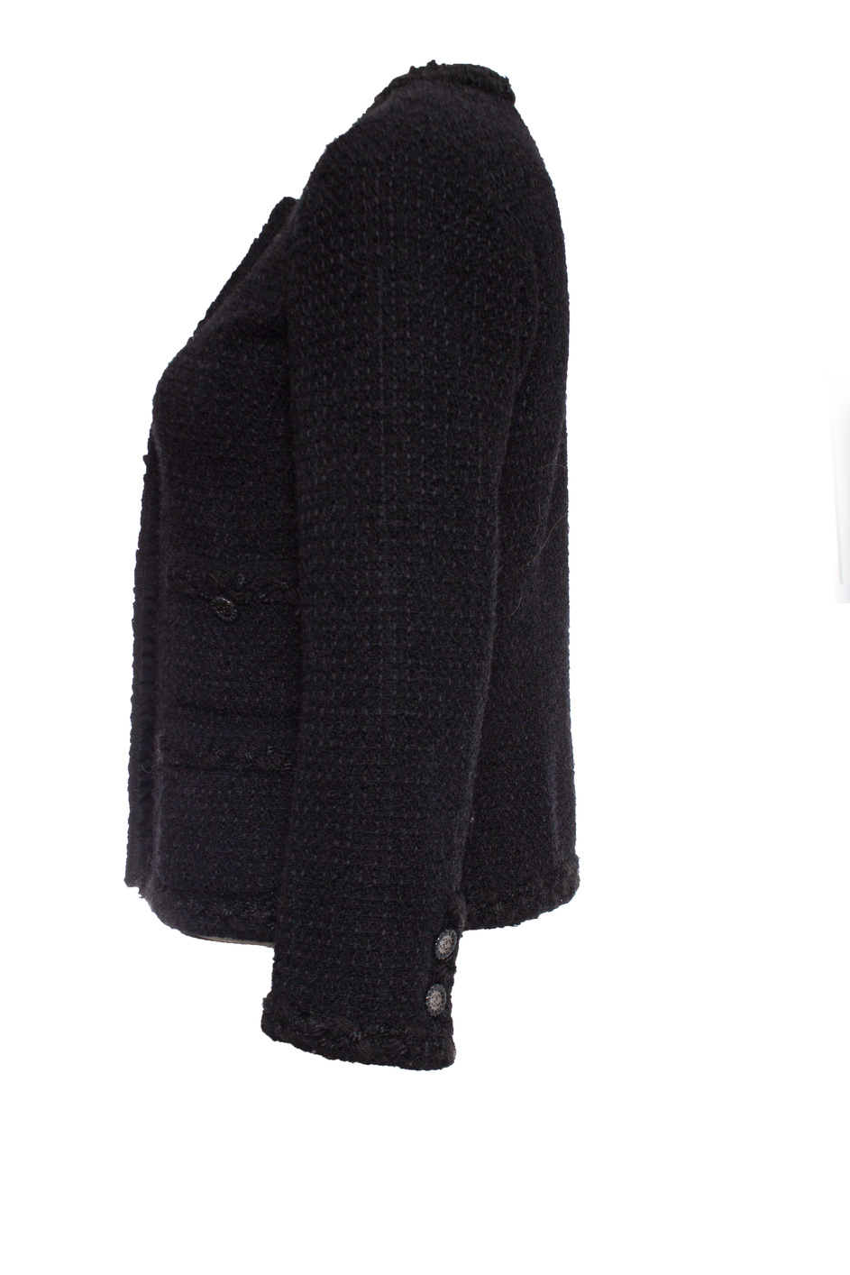CHANEL ROME LITTLE BLACK JACKET Wool ref.163149 - Joli Closet