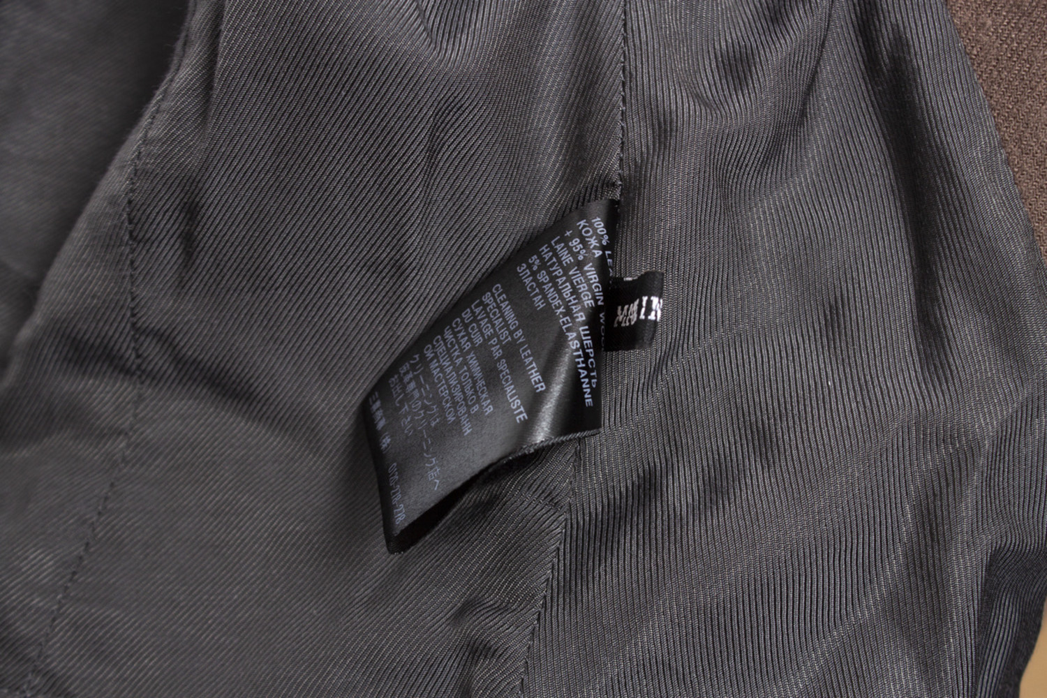 Haider Ackermann, Waistcoat with oversized collar. - Unique
