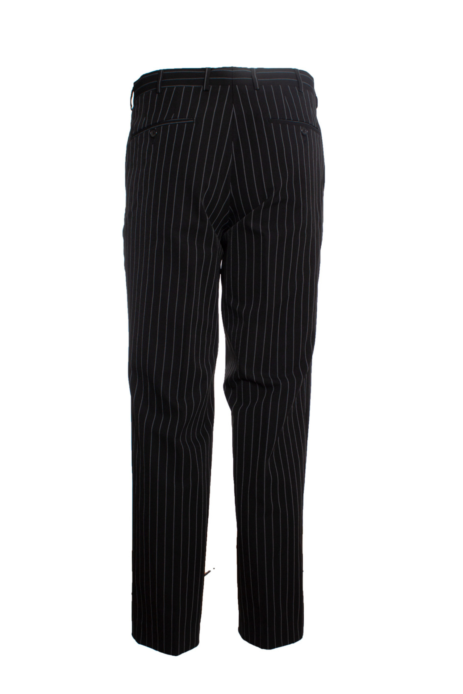 Cigarette Ponte Pants - Slate Pinstripe | Universal Standard