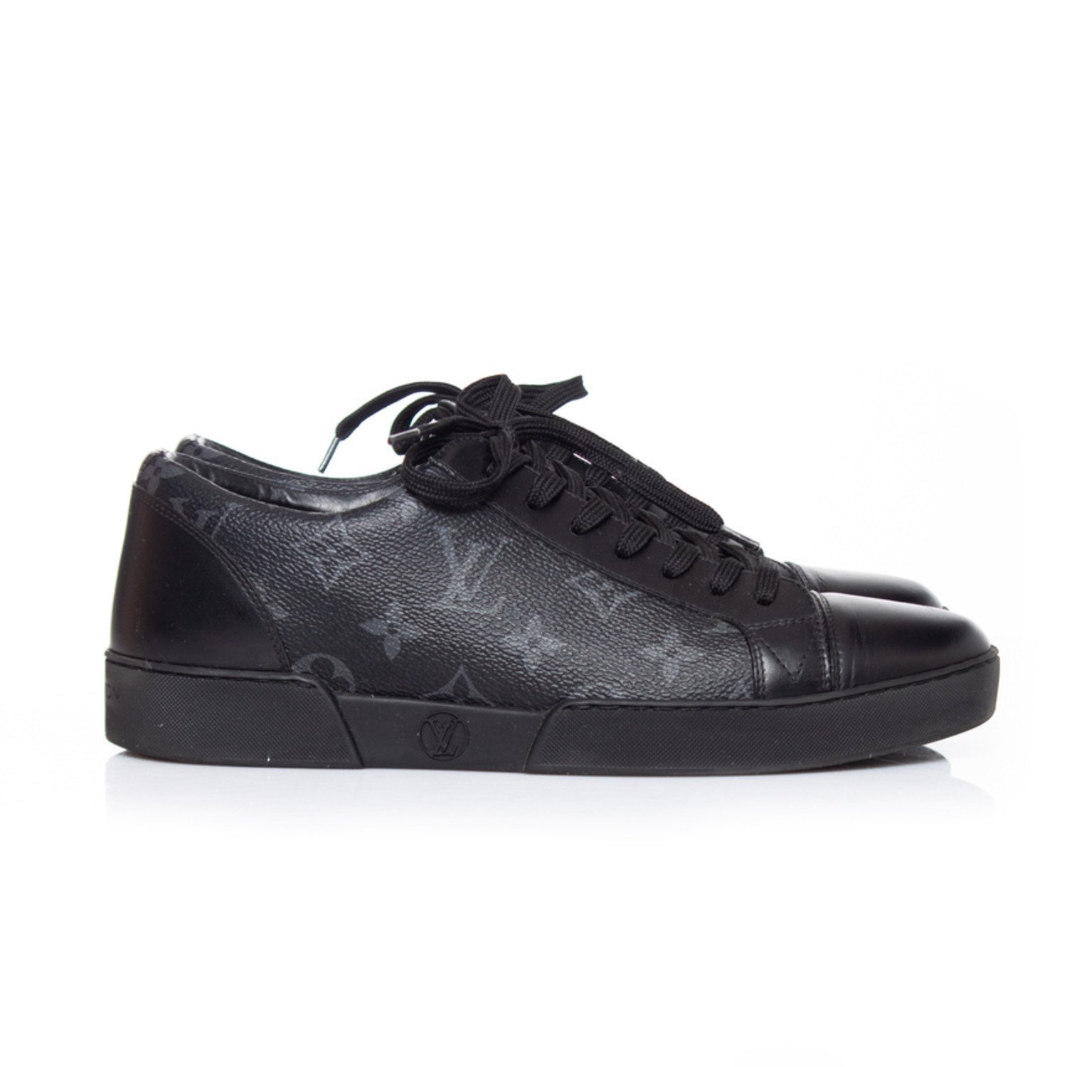 Louis Vuitton Monogram Eclipse Luxemburg Line MS0199 Sneakers PVC Leat –  NUIR VINTAGE