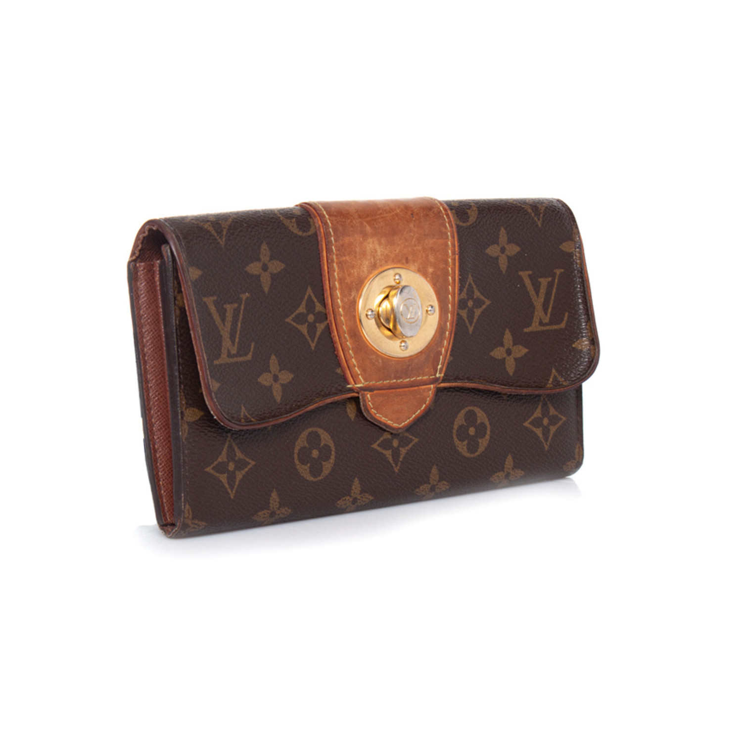Louis Vuitton, monogram bowtie wallet. - Unique Designer Pieces