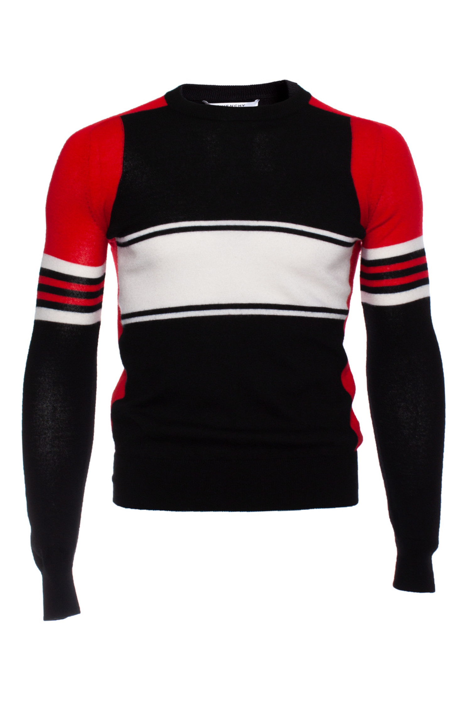 Givenchy logo stripe sweater sales