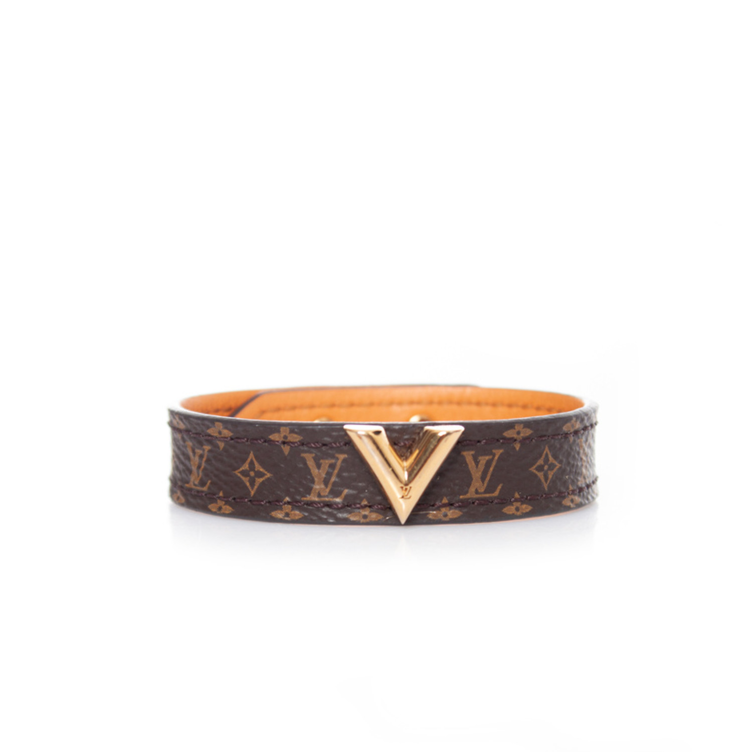 Louis Vuitton Historic Mini Monogram Bracelet M6407F Size S