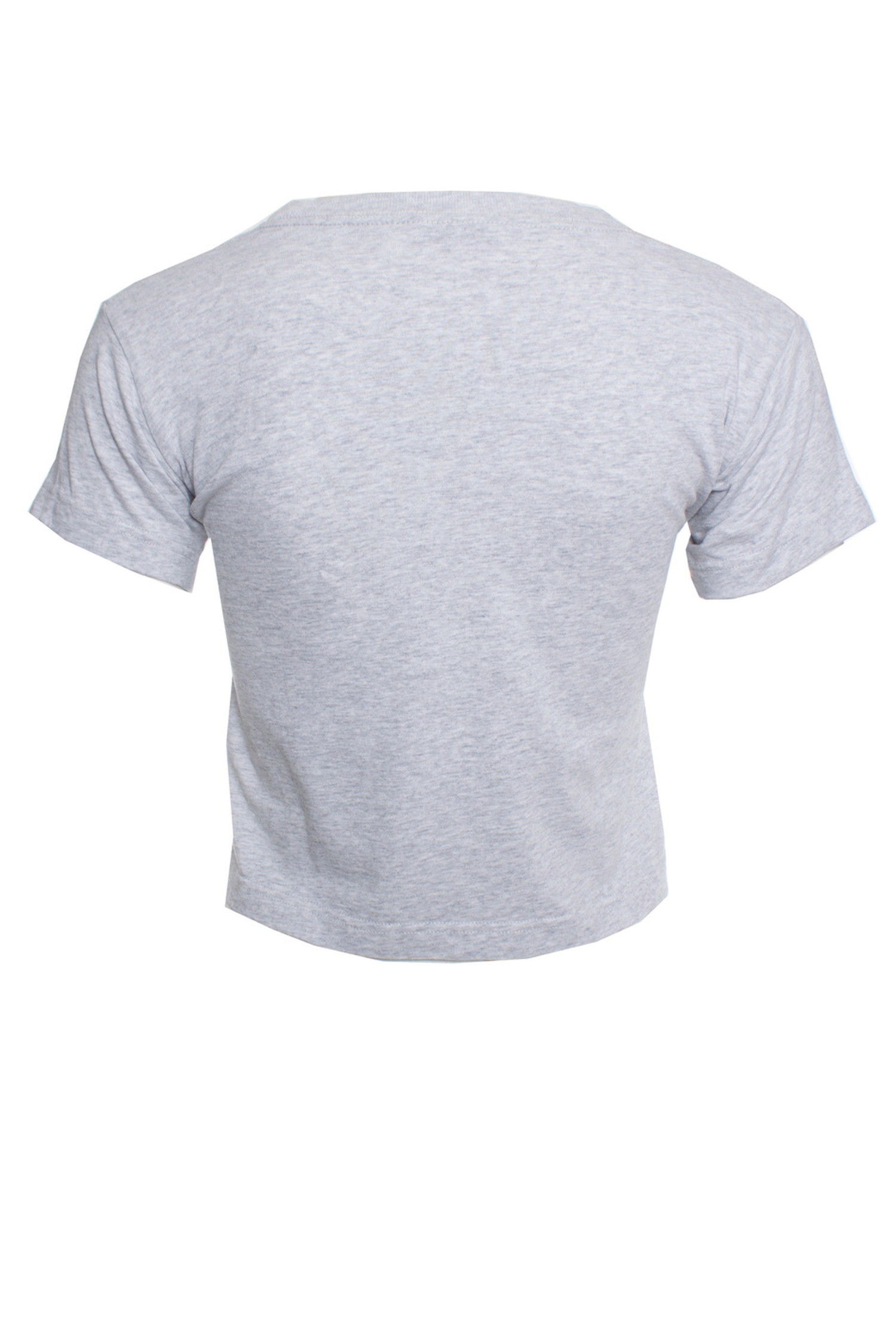 Balenciaga, Grey BB crop t-shirt 