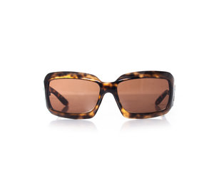 Chanel, sunglasses with tortoise print - Unique Designer Pieces