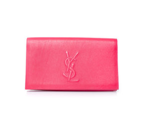 Hot pink 2025 ysl clutch