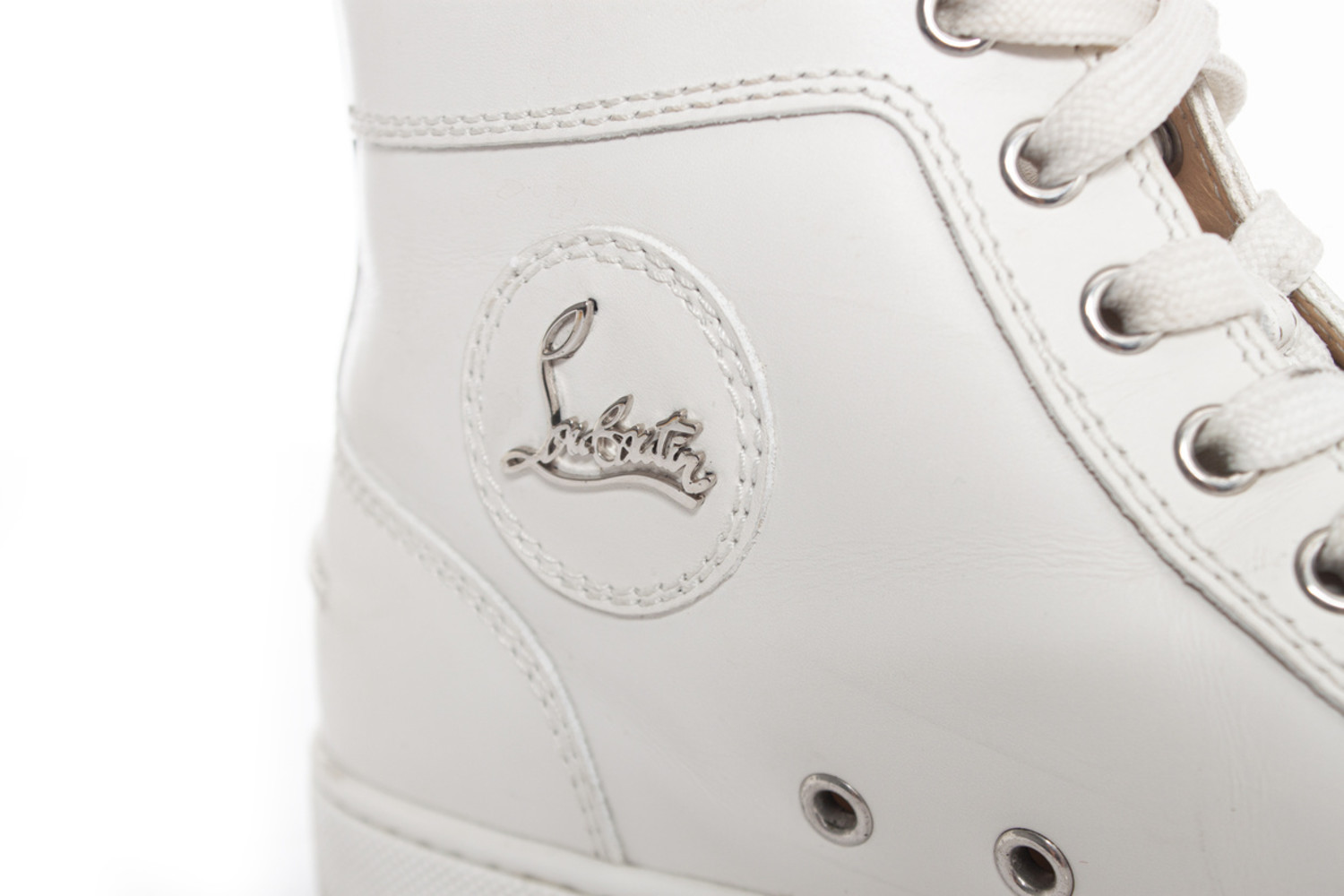 Witte louboutin heren hot sale
