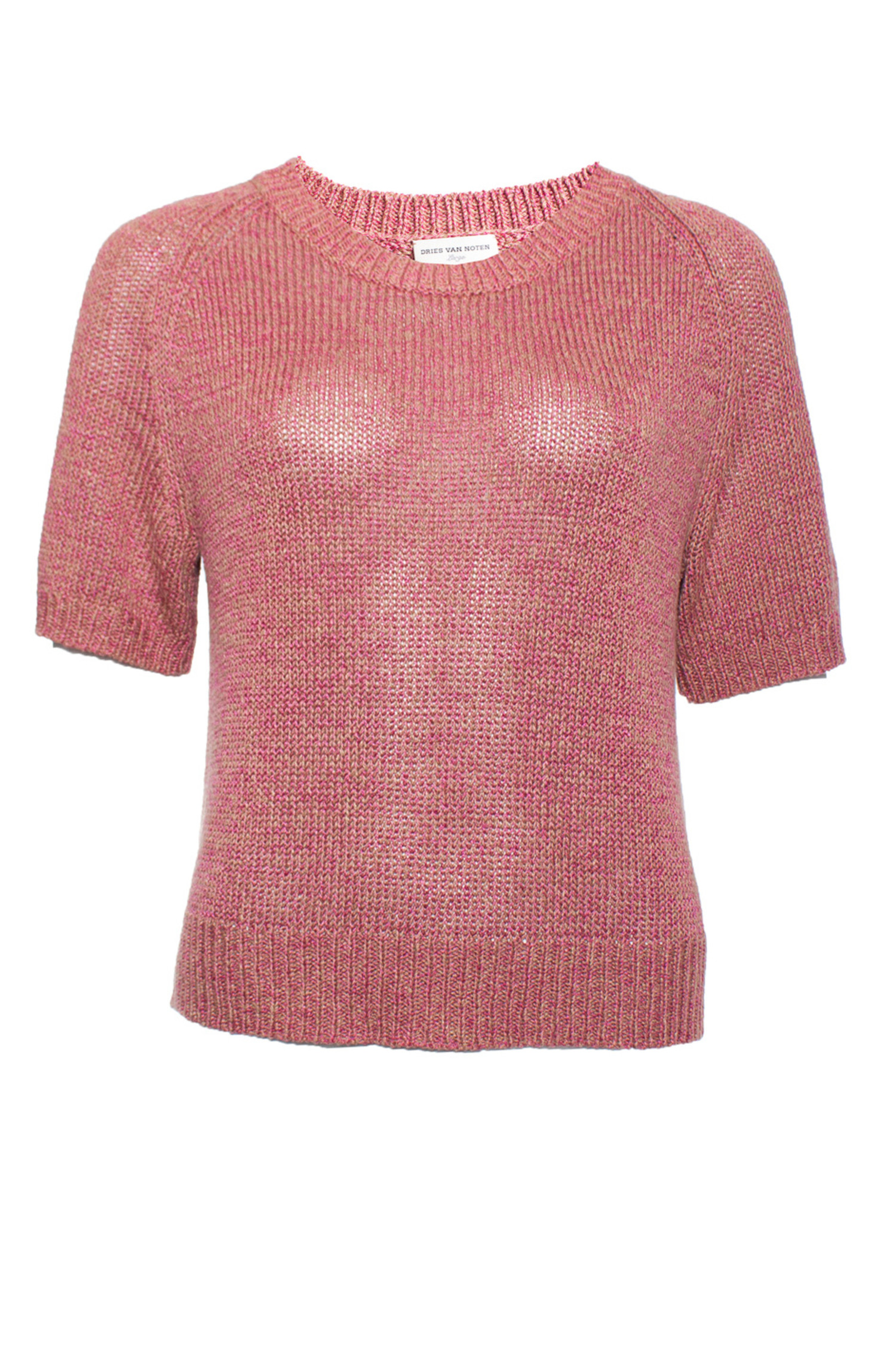 Dries van Noten, Pink knitted top - Unique Designer Pieces