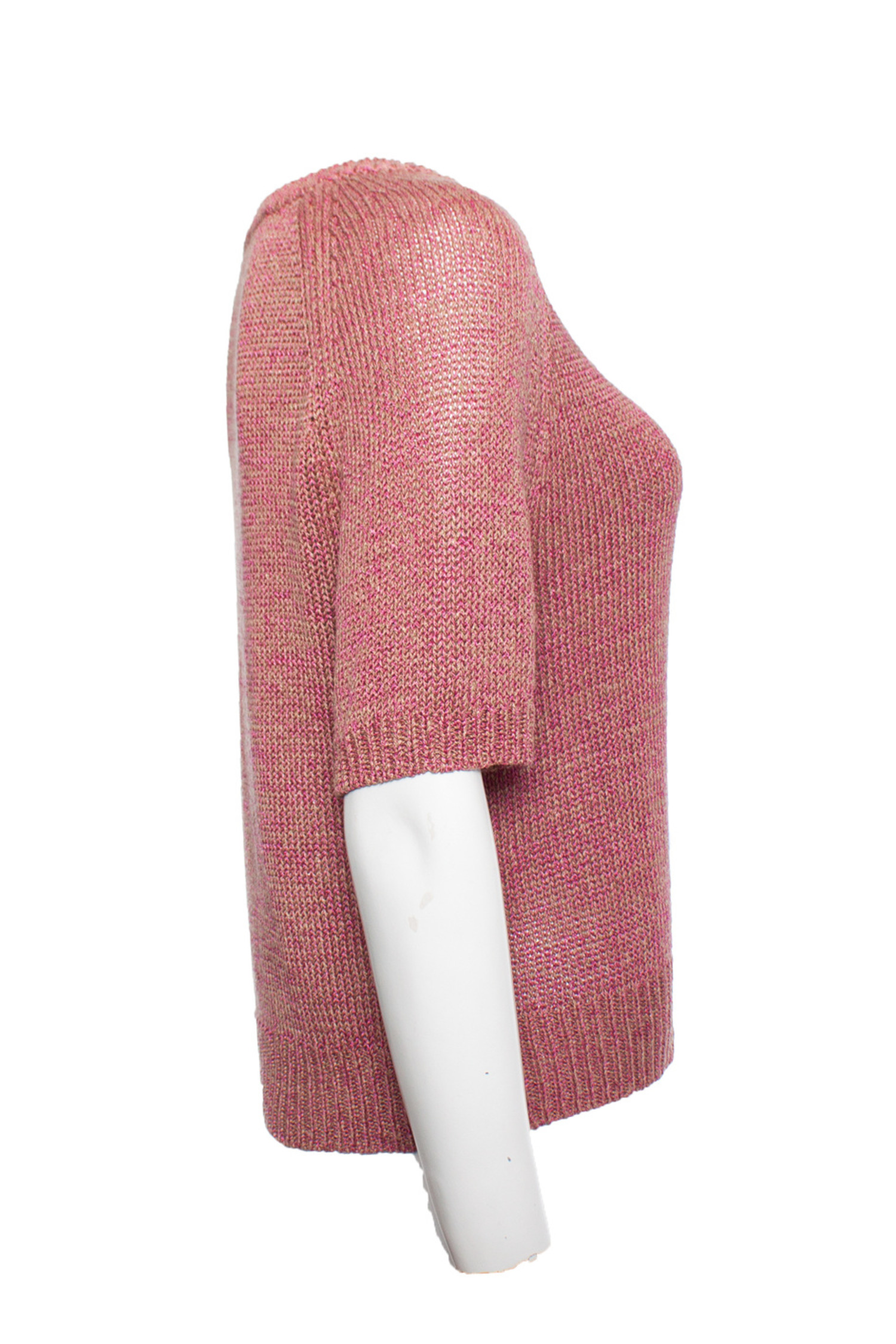 Dries van Noten, Pink knitted top - Unique Designer Pieces Dries van Noten, Pink knitted top - Unique Designer Pieces