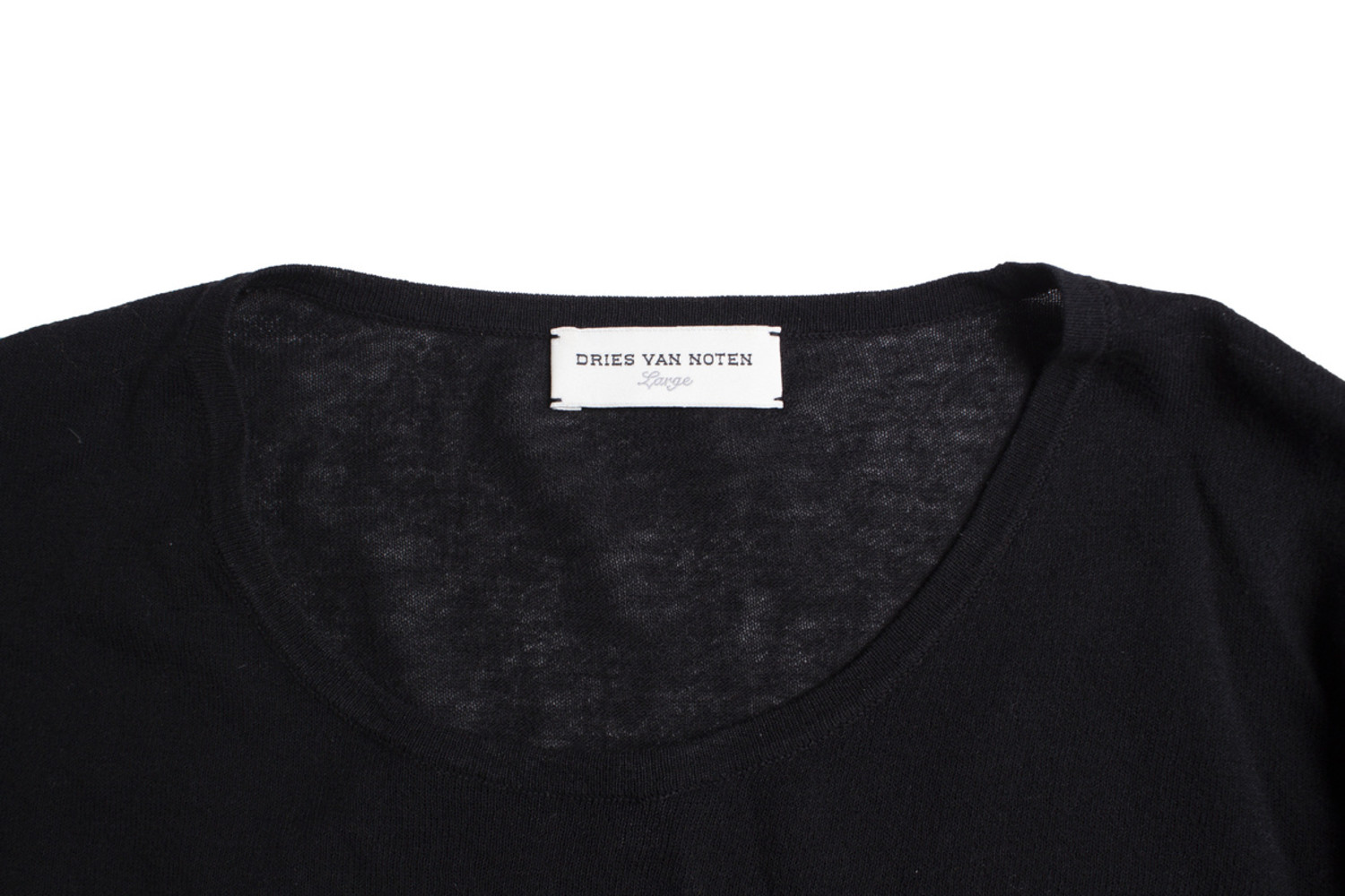 Dries van Noten, Floral top with black collar - Unique