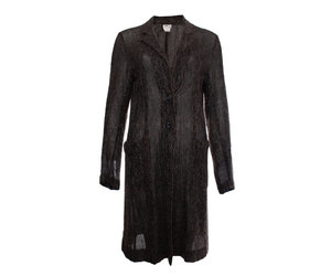 Dries van Noten, Mohair cardigan in brown - Unique Designer Pieces