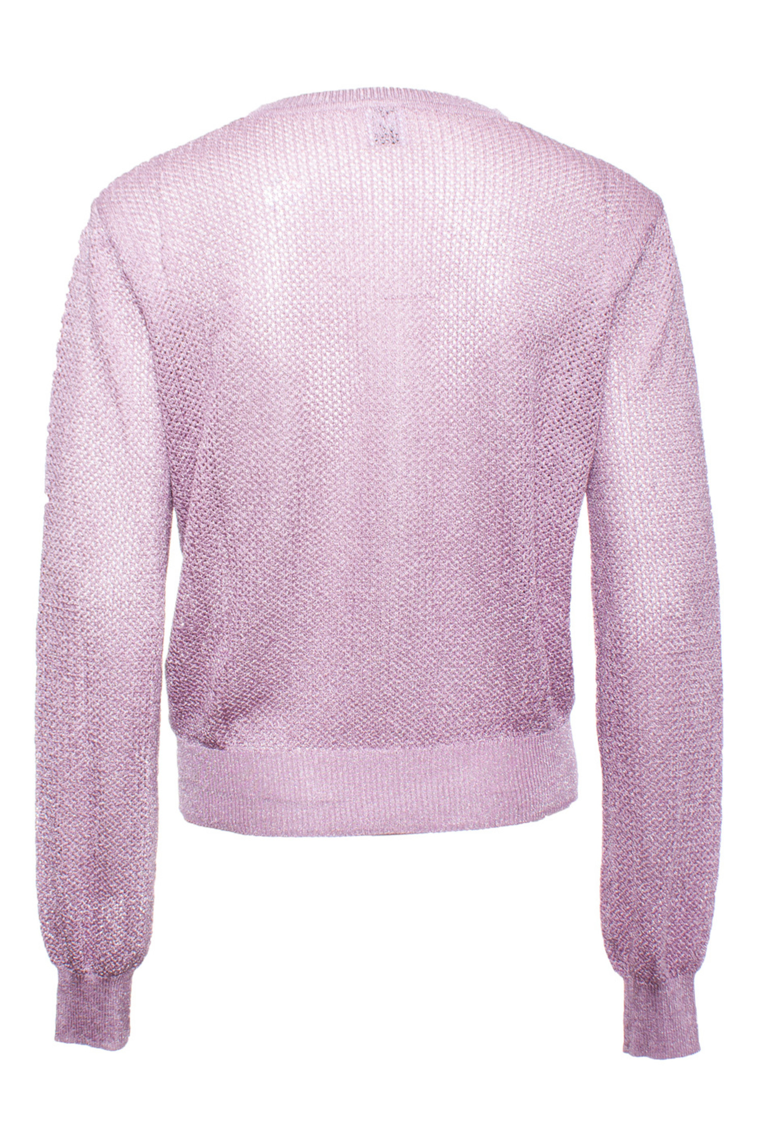 Missoni, purple cardigan with lurex - Unique Designer Pieces
