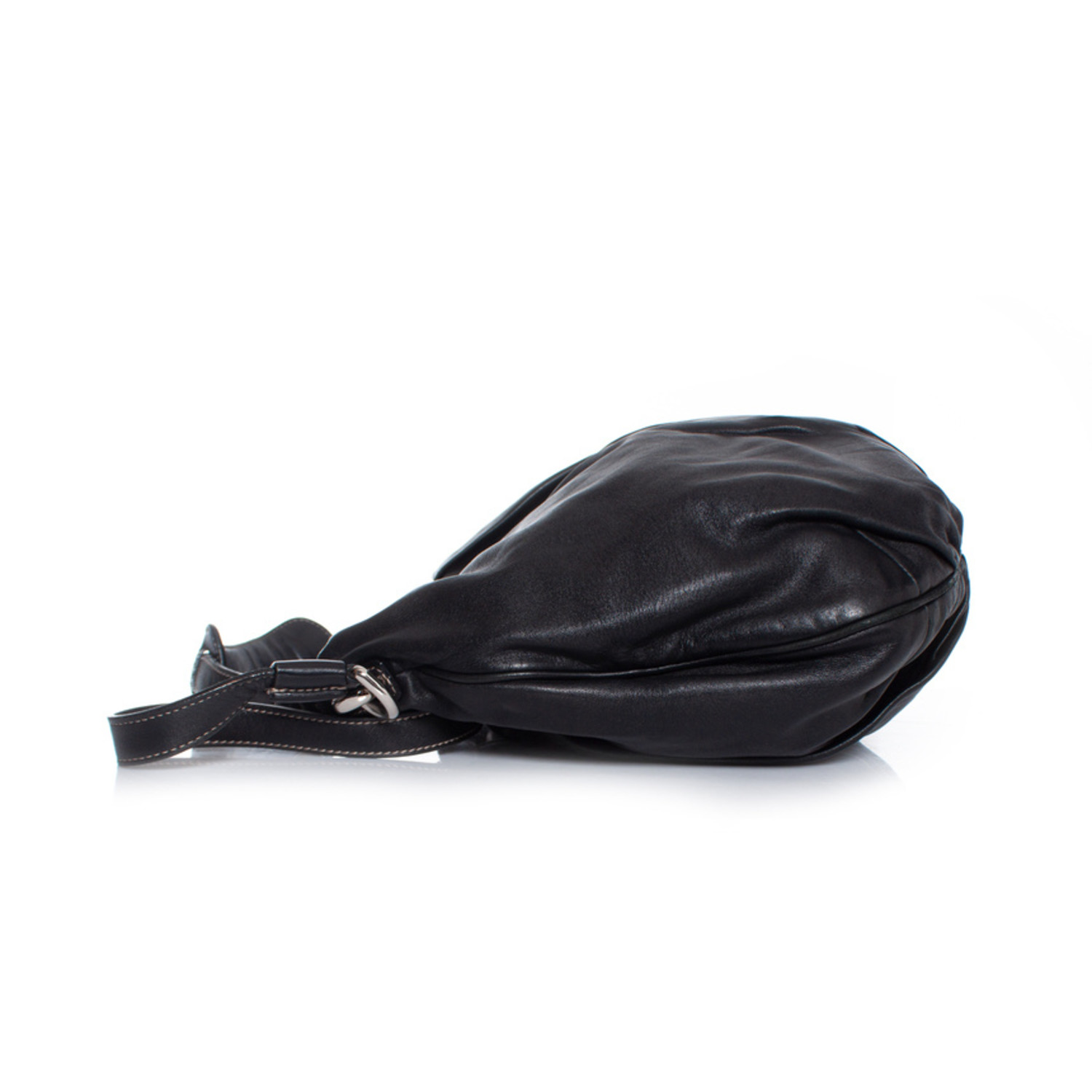 Dolce & Gabbana, Black leather hobo bag - Unique Designer Pieces
