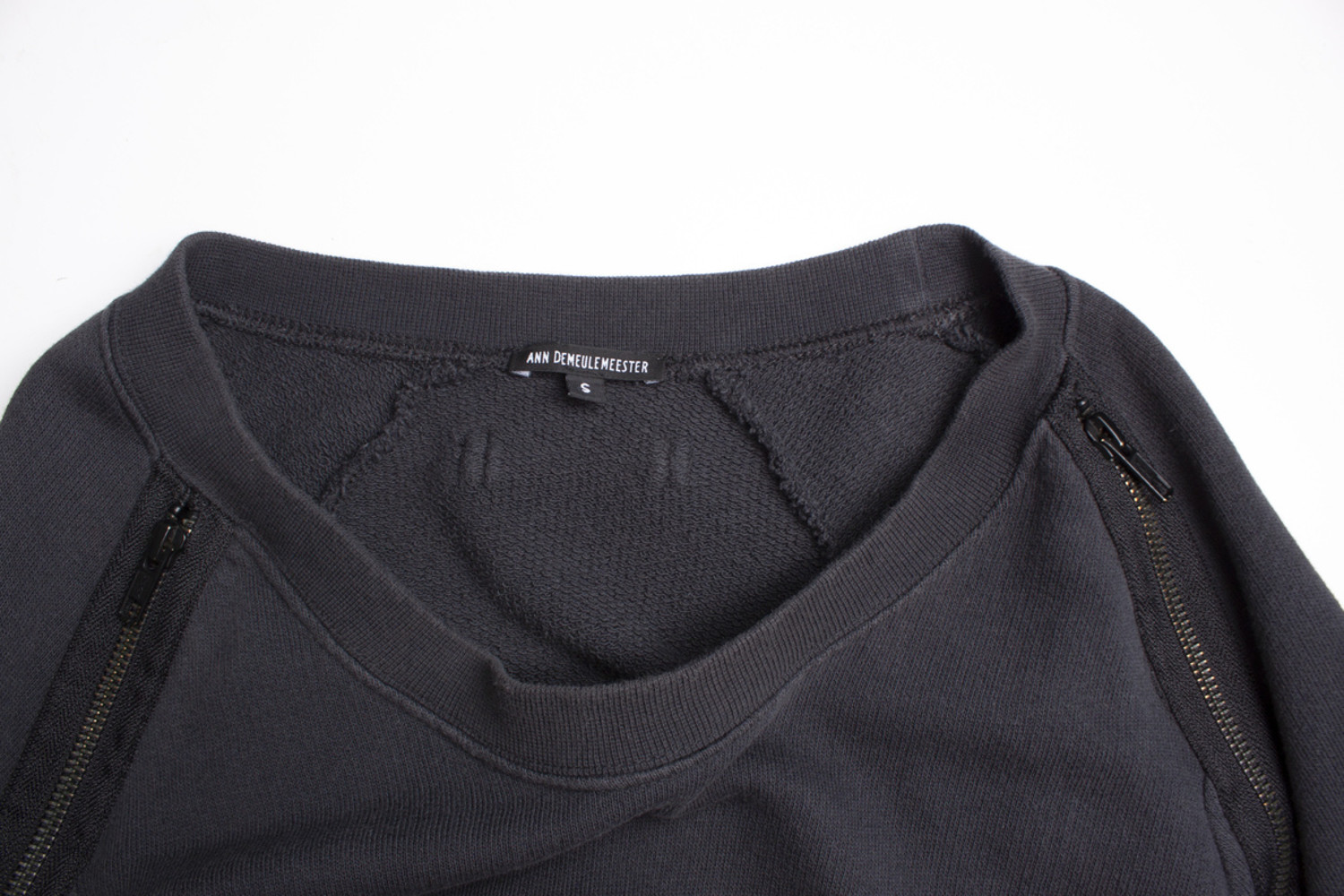 ANN DEMEULEMEESTER長袖シースルーSサイズ ANN DEMEULEMEESTER長袖シースルーSサイズ ANN DEMEULEMEESTER長袖