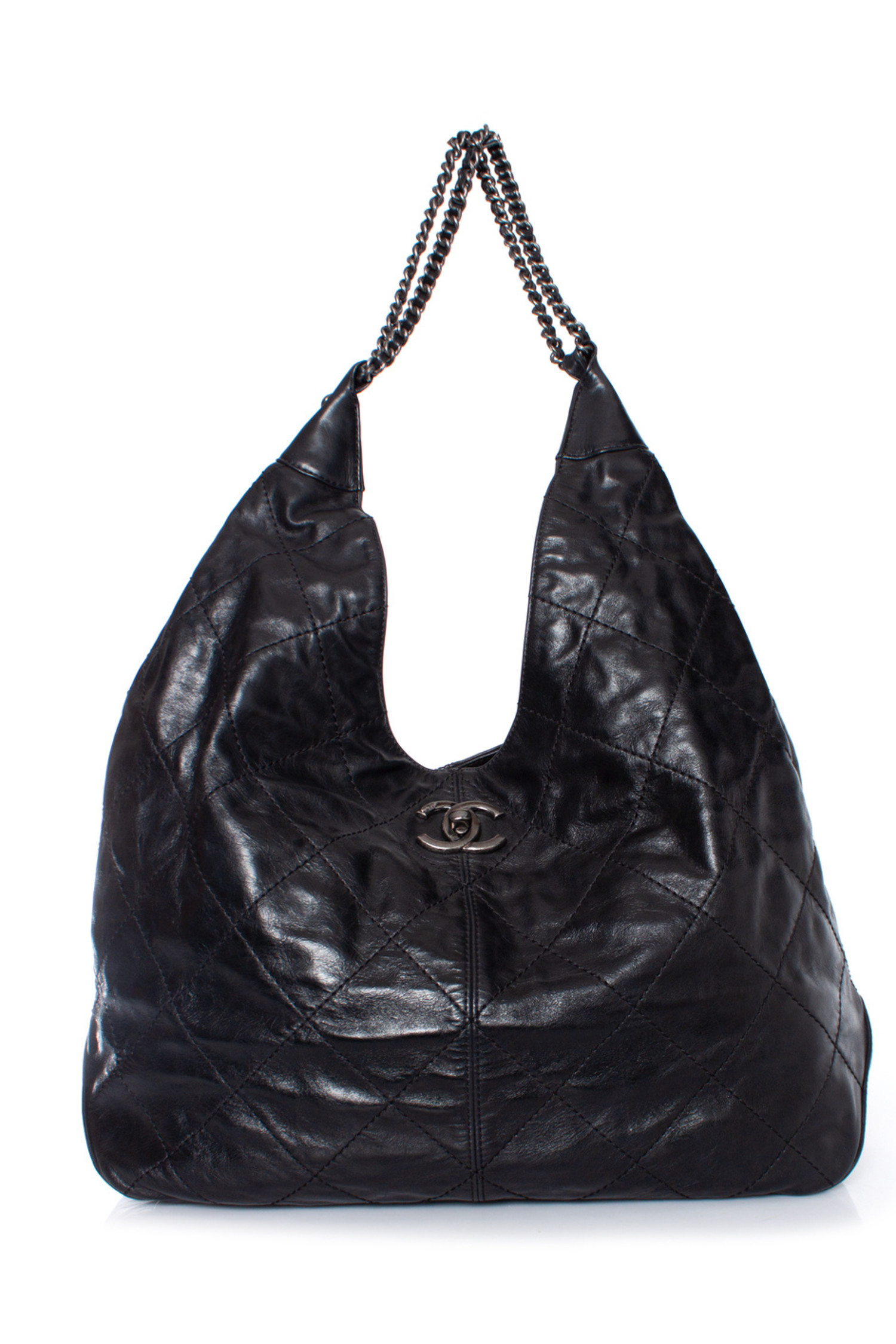 Chanel Hobo Leather Shoulder Bag in Rust - J'adore Fashion Boutique