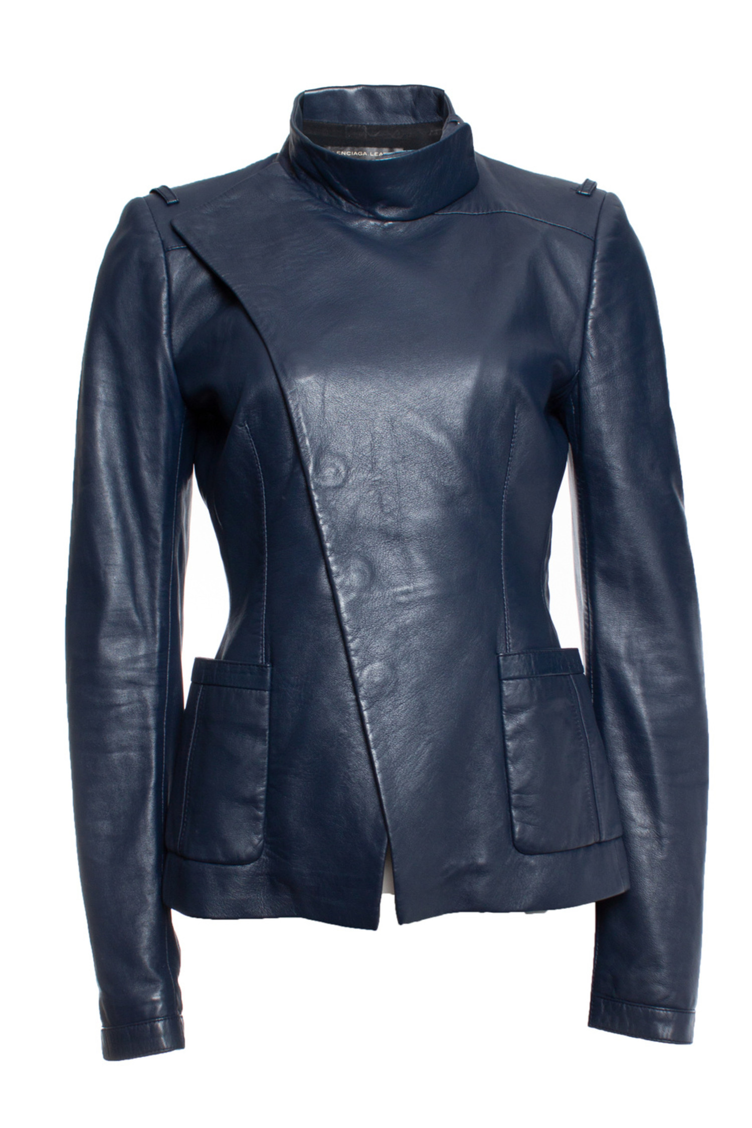 Balenciaga Lilac Biker Leather Jacket  Boutique LUCS