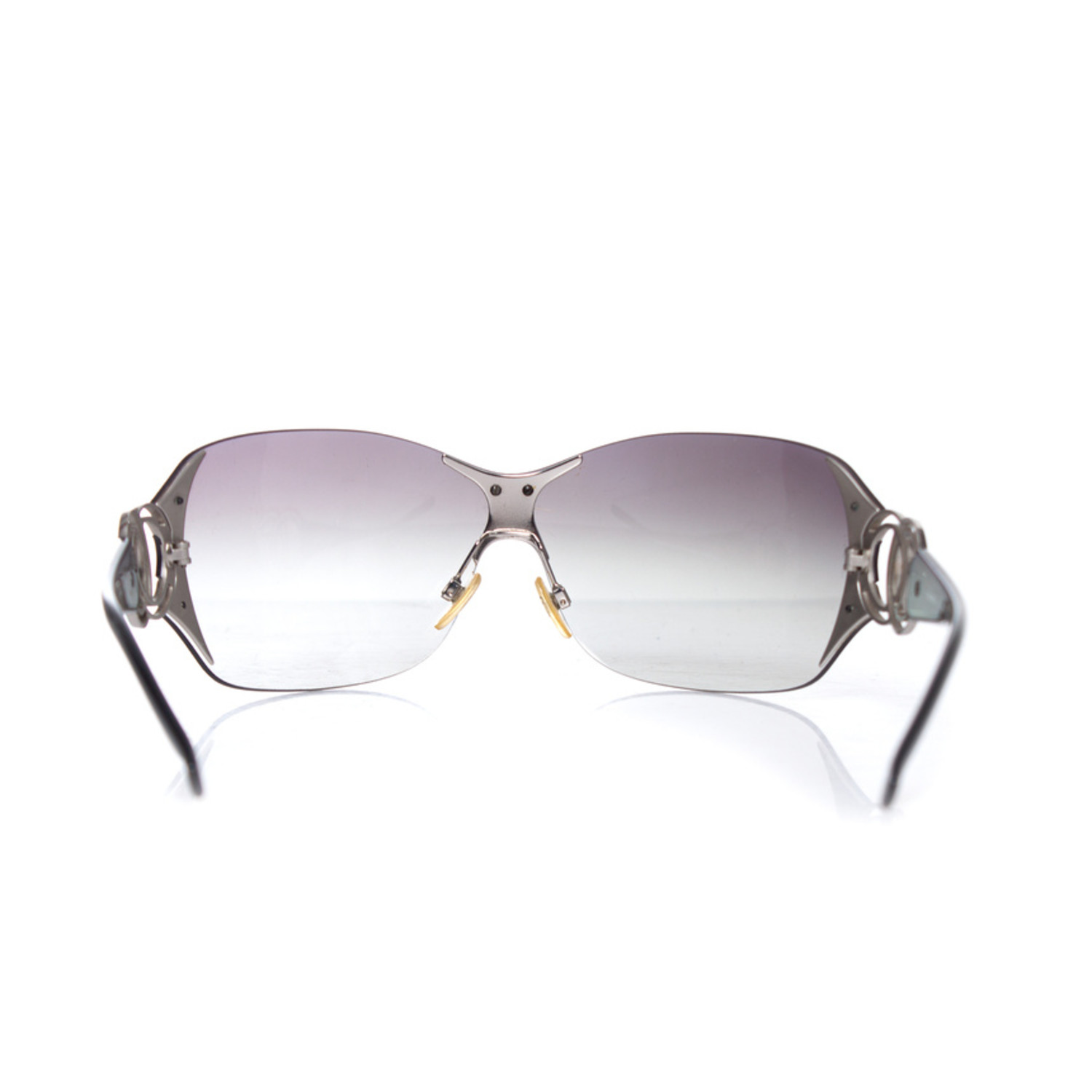 Chanel, Rimless wrap CC Cocomark sunglasses - Unique Designer Pieces