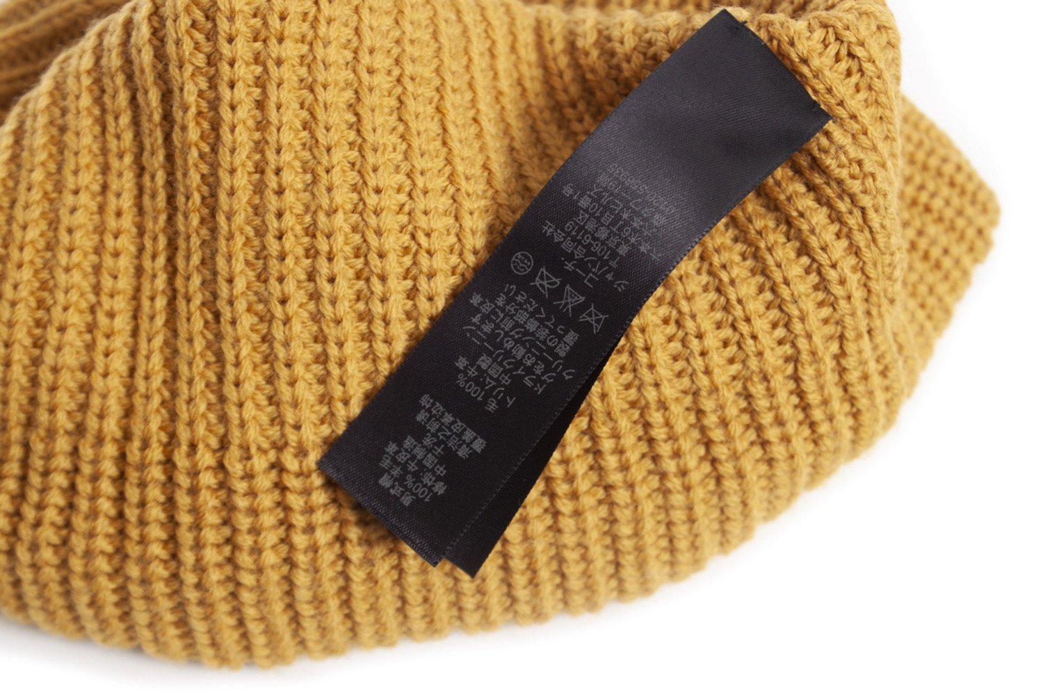 Coach, ochre wool beanie - Unique Designer Pieces