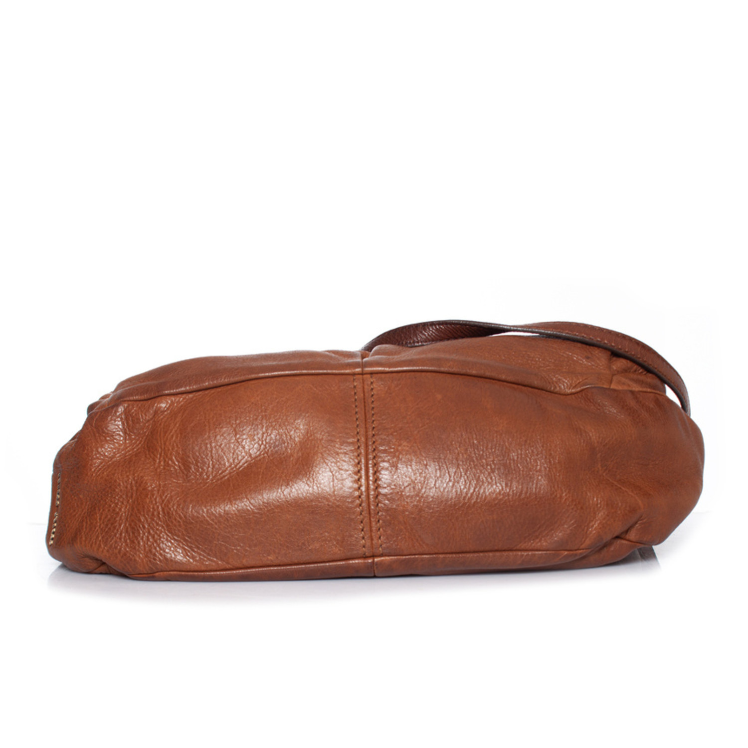 Miu Miu shoulder bag in brown grained leather