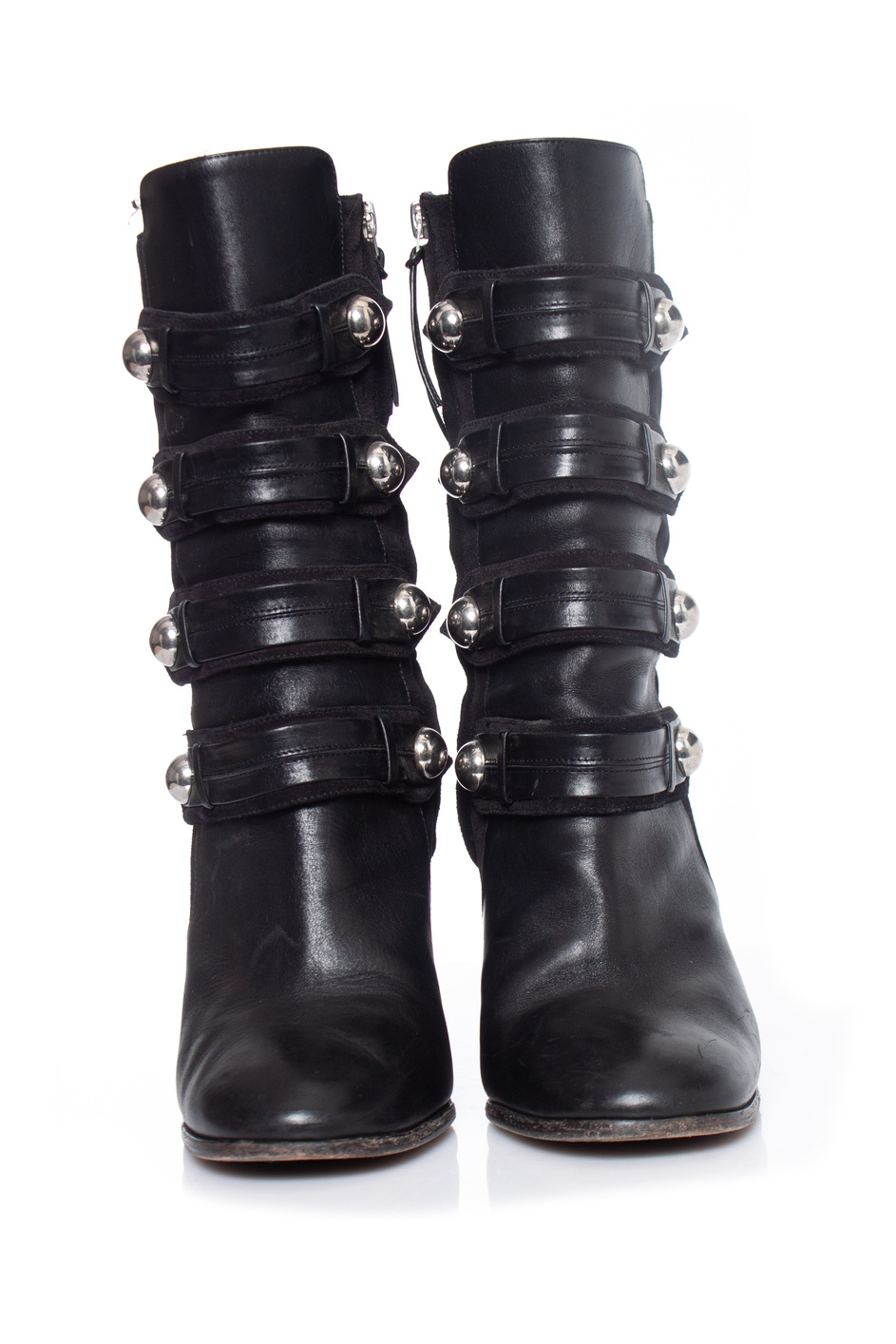 Isabel Marant Arnie leather military boots Unique Designer Pieces