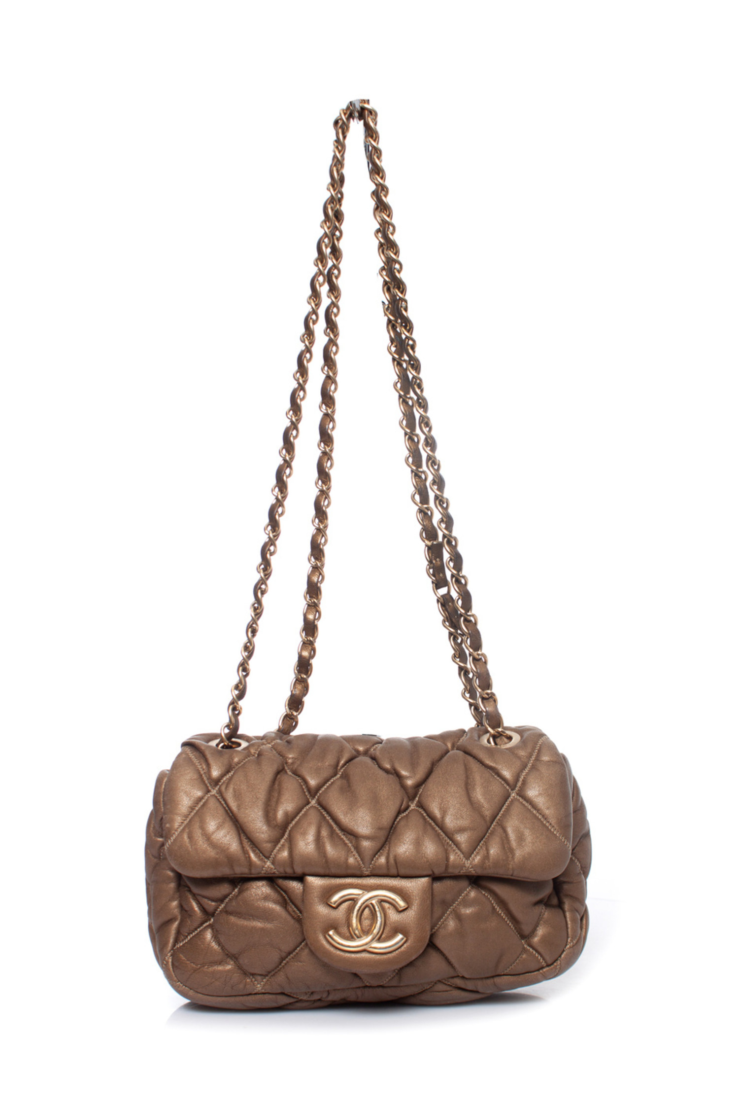 Chanel Bubble Quilted Flap Bag