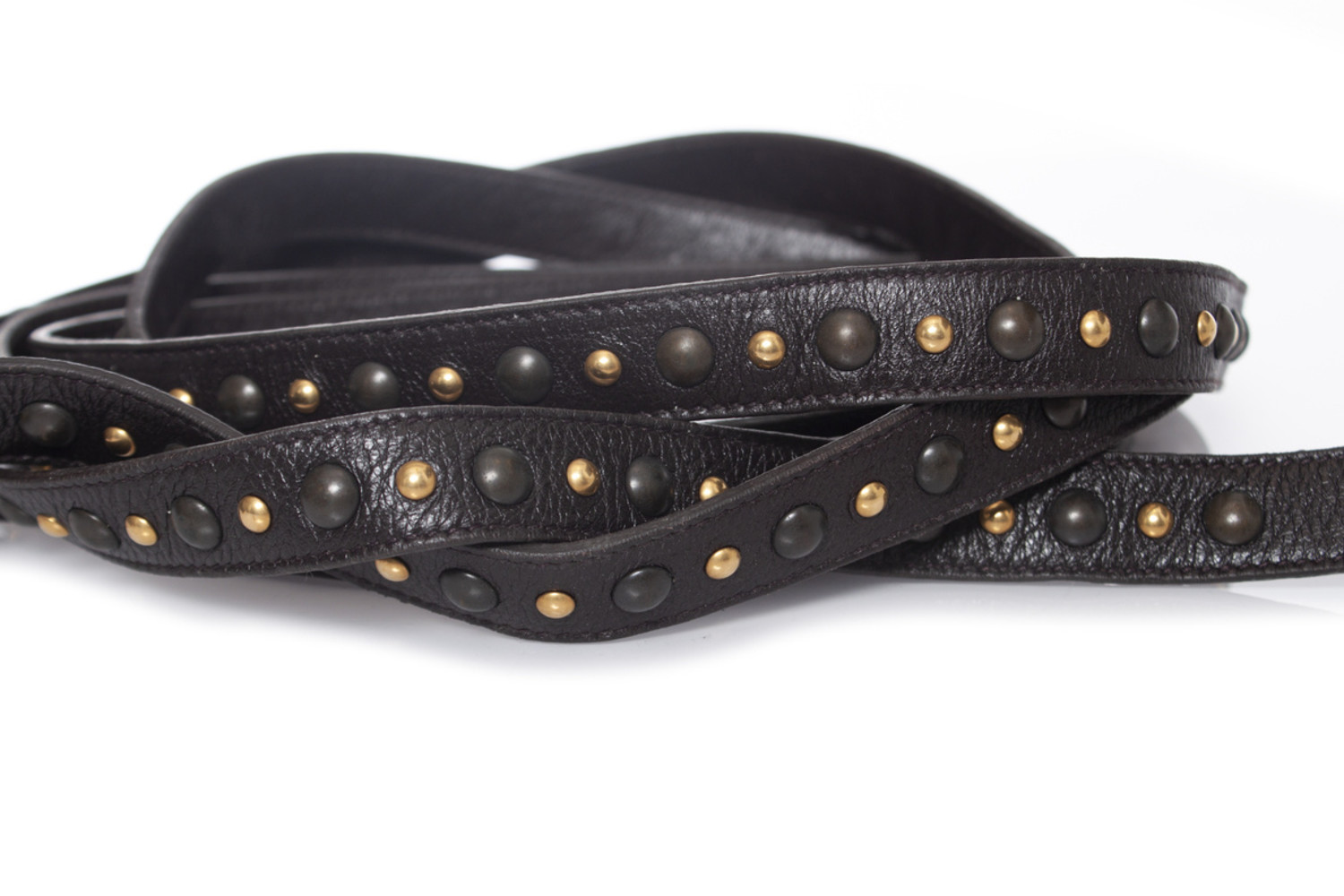 Gucci wrap around belt. GUCCI 2004 Wrap Around Rope Leather Belt - Emerieu main image 3
