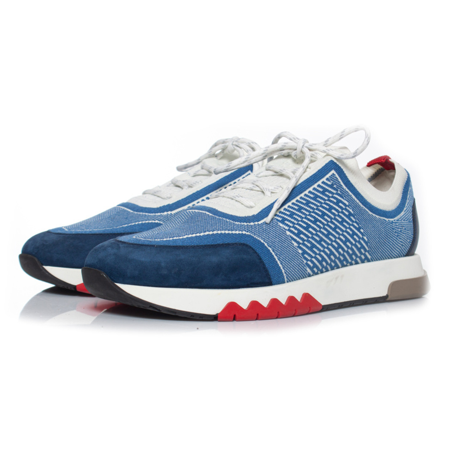 Hermes, Addict sneaker in blue - Unique Designer Pieces