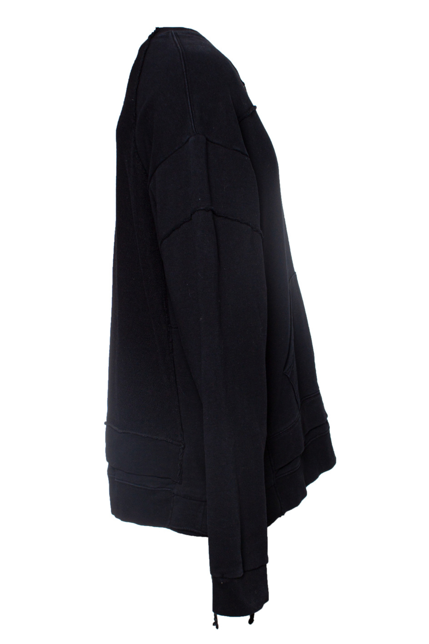 Maison Margiela, crewneck sweater in black - Unique Designer