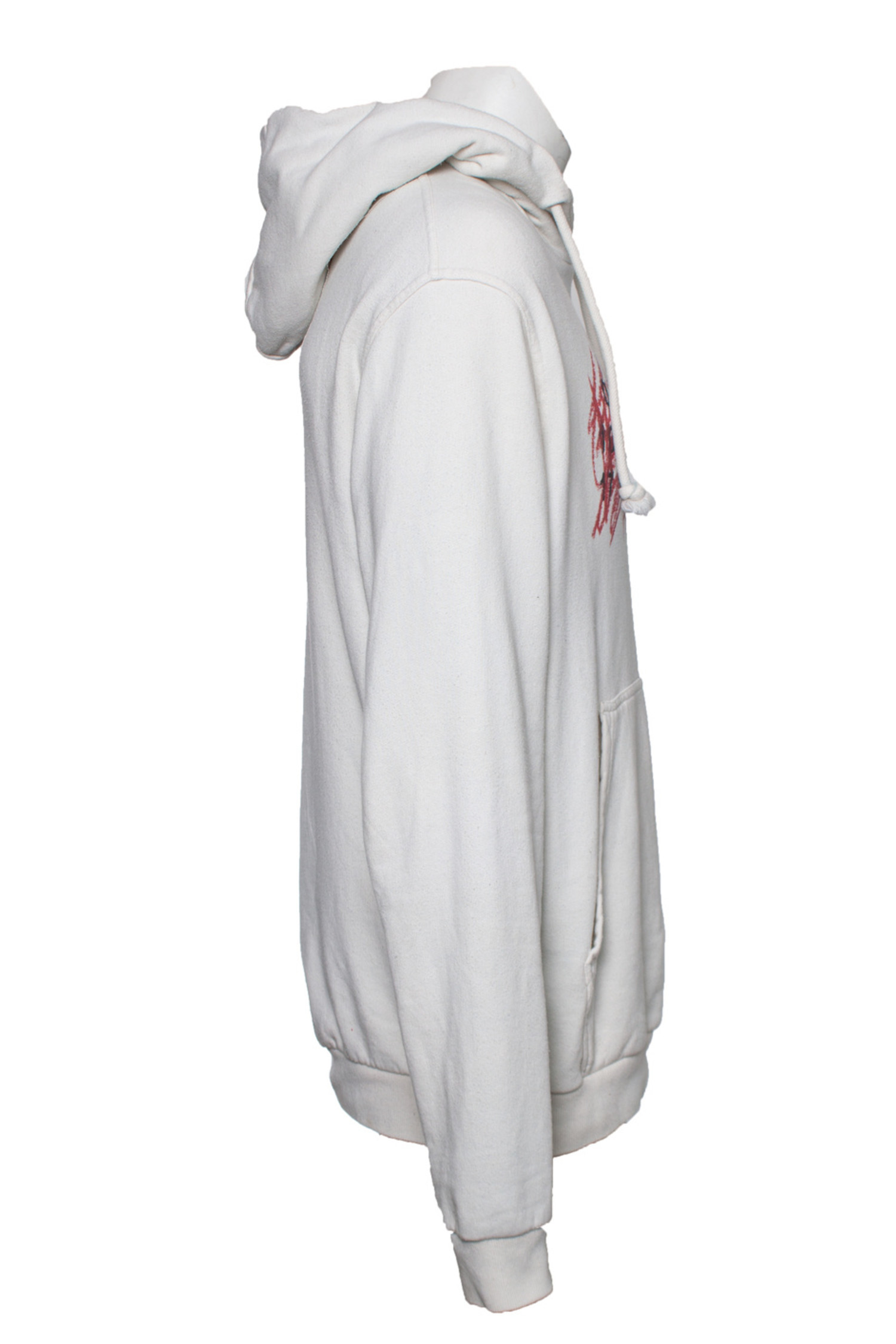 Maison Margiela, White hoodie - Unique Designer Pieces