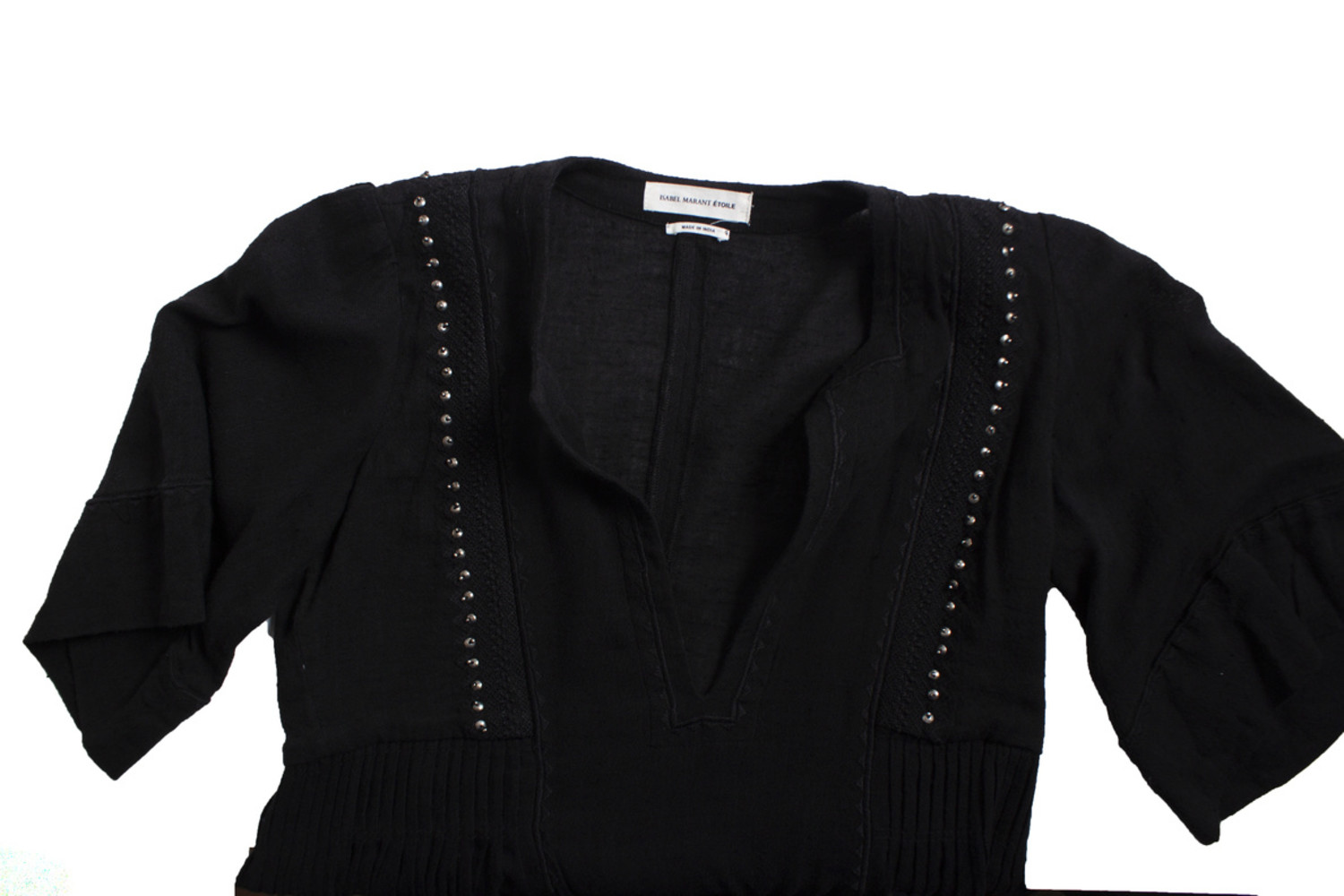 Isabel Marant Etoile, black tunic - Unique Designer Pieces Isabel Marant Etoile, black tunic - Unique Designer Pieces