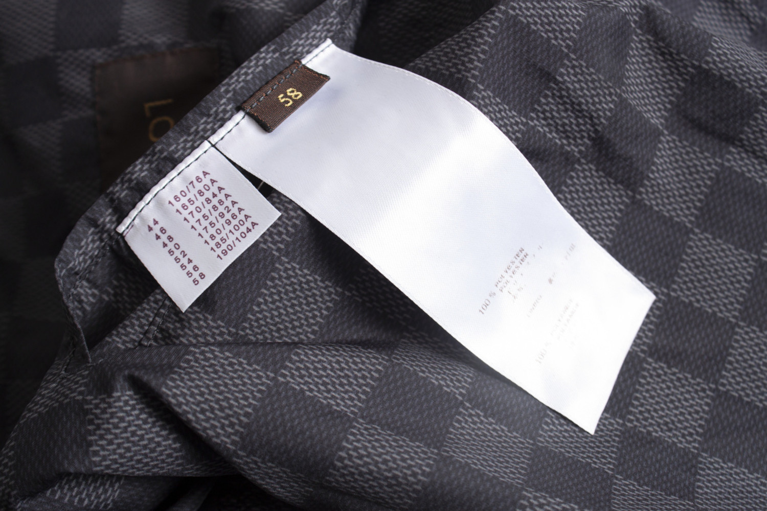 Louis Vuitton Men's Windbreaker Limited Edition Damier Graphite