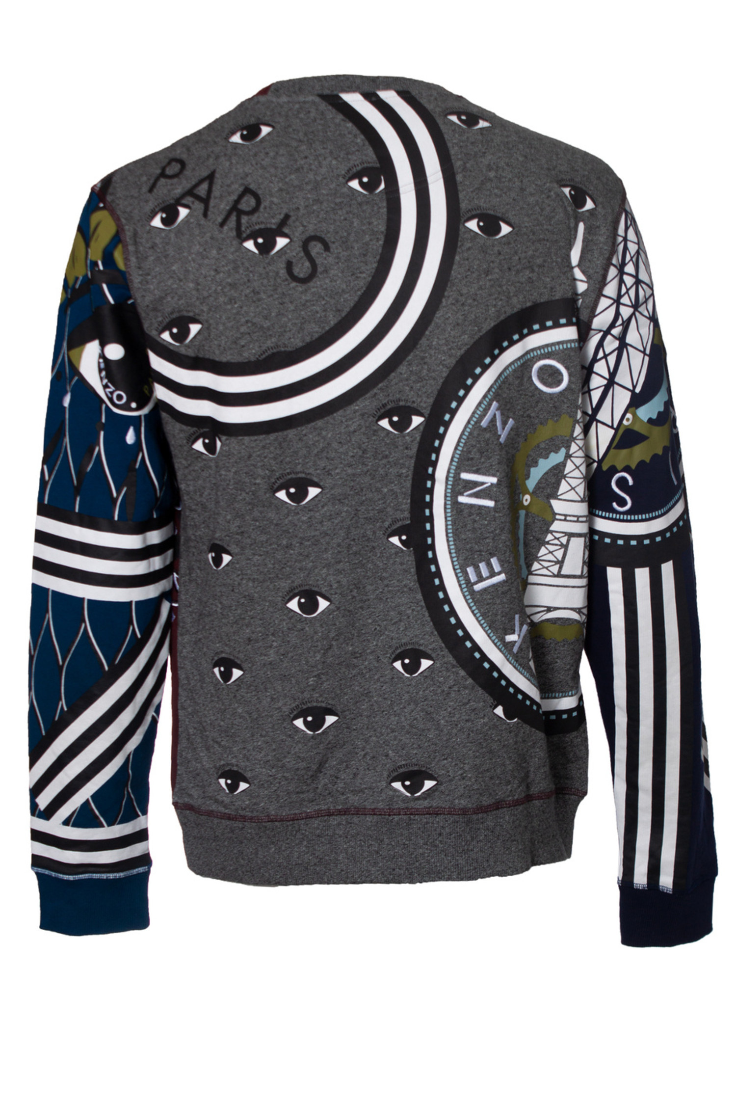 Crew necks Kenzo - Tiger intarsia wool blend sweater - F862TO4373XA08