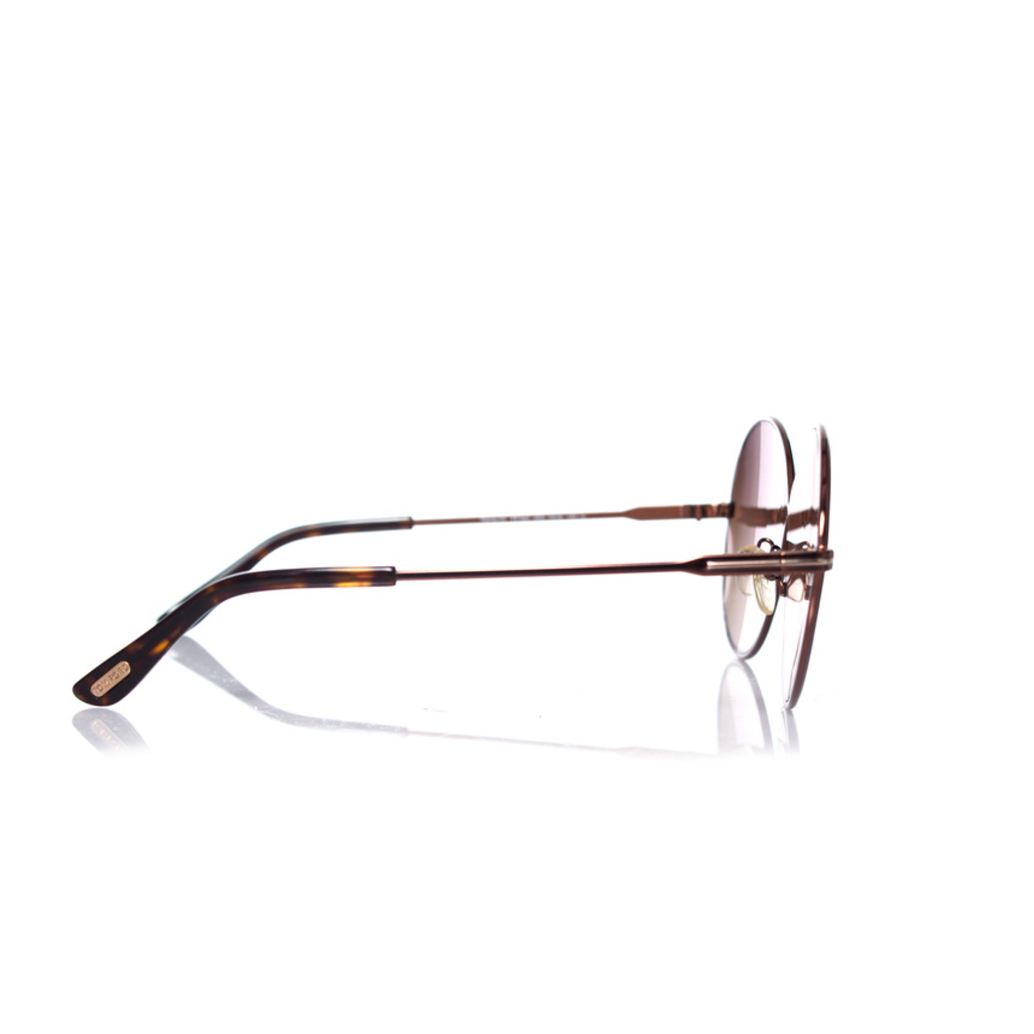 Tom Ford Women\'s Rania Brown Sunglasses Tom Ford // Brown Anya TF762 Tapered Sunglasses – VSP  main image 2