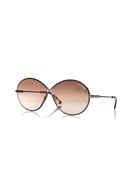 Tom Ford, Brown metal Rania sunglasses - Unique Designer Pieces display picture 3