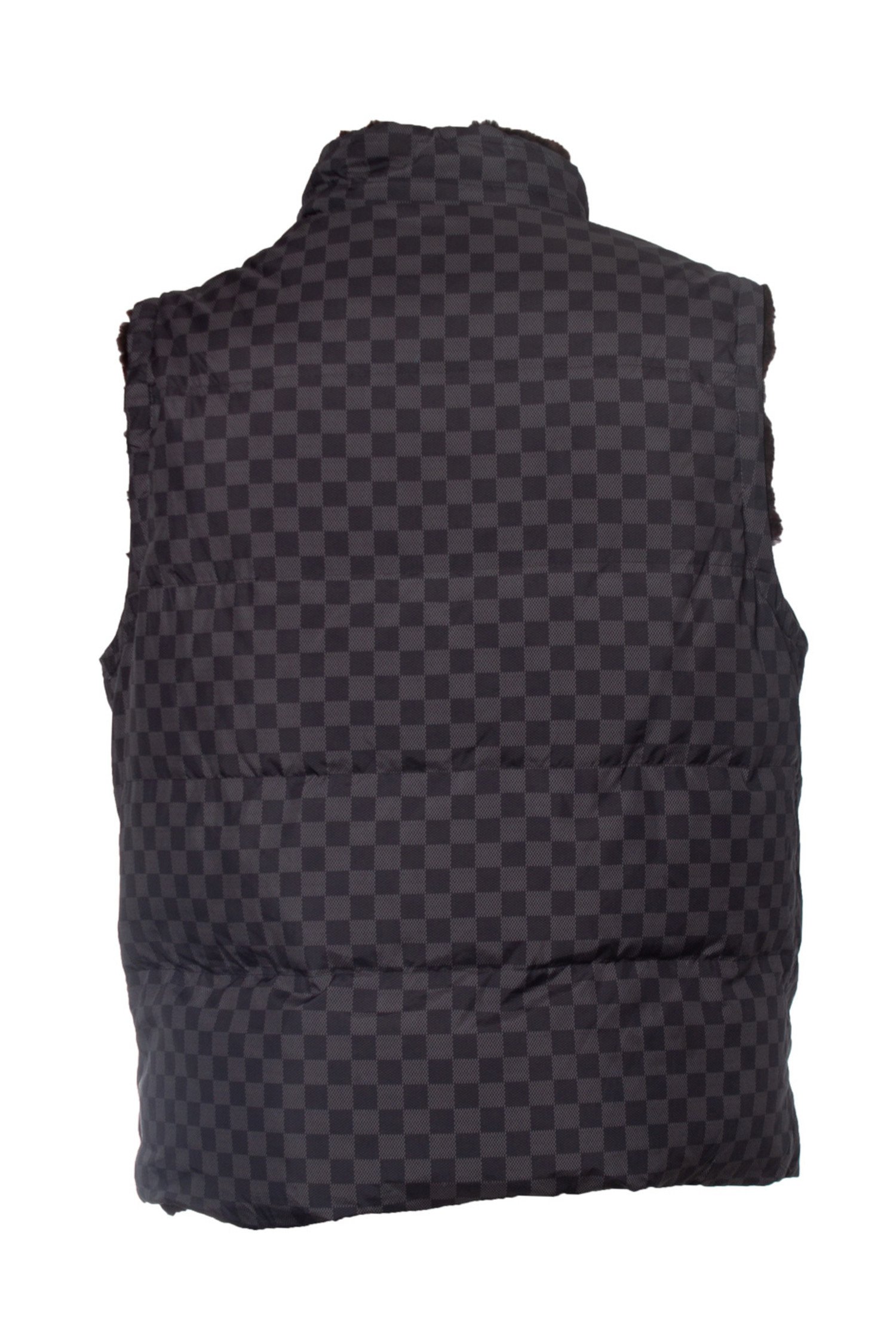 LOUIS VUITTON Reversible Damier Fur Vest - More Than You Can Imagine