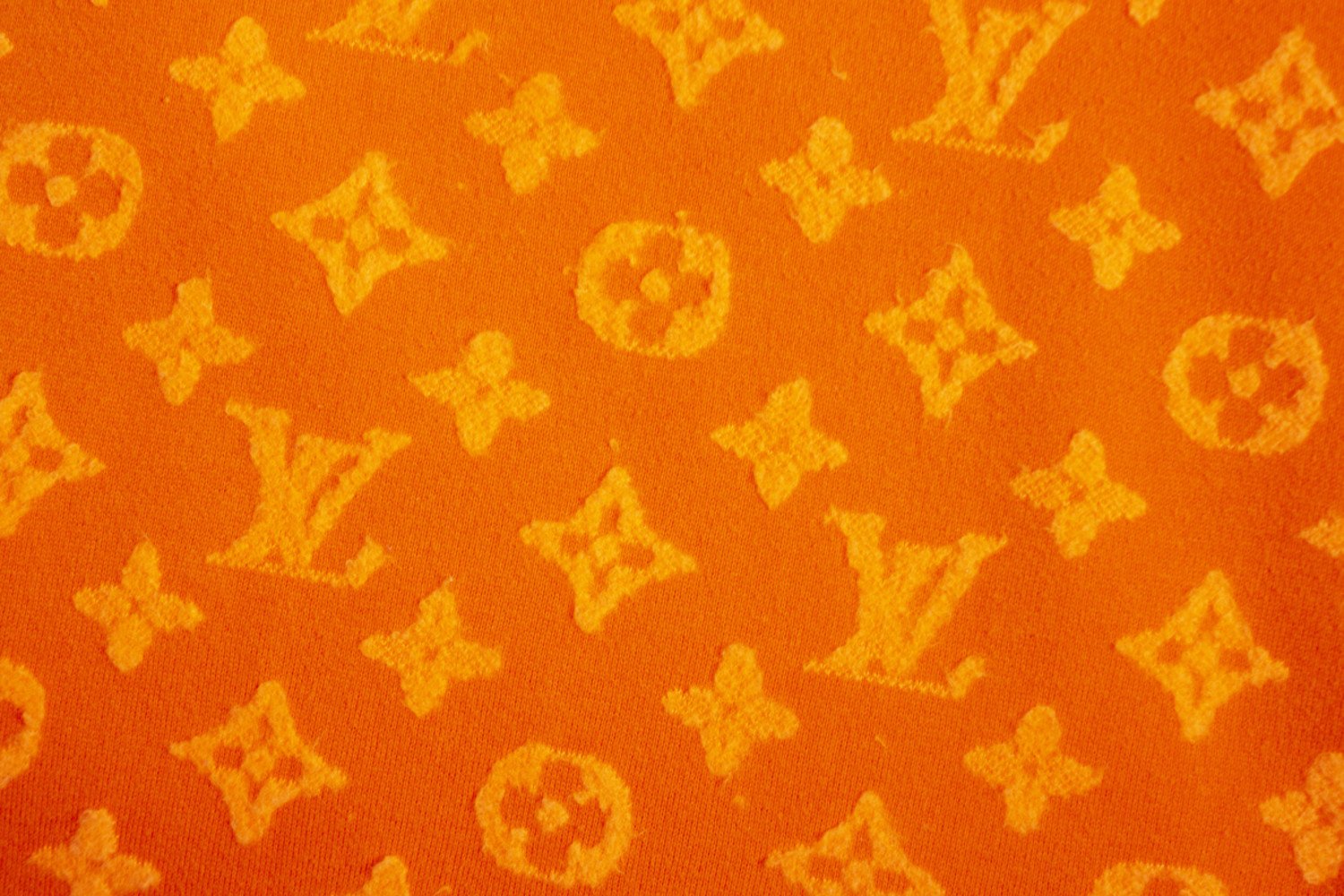 Louis Vuitton Orange Monogram Sweater