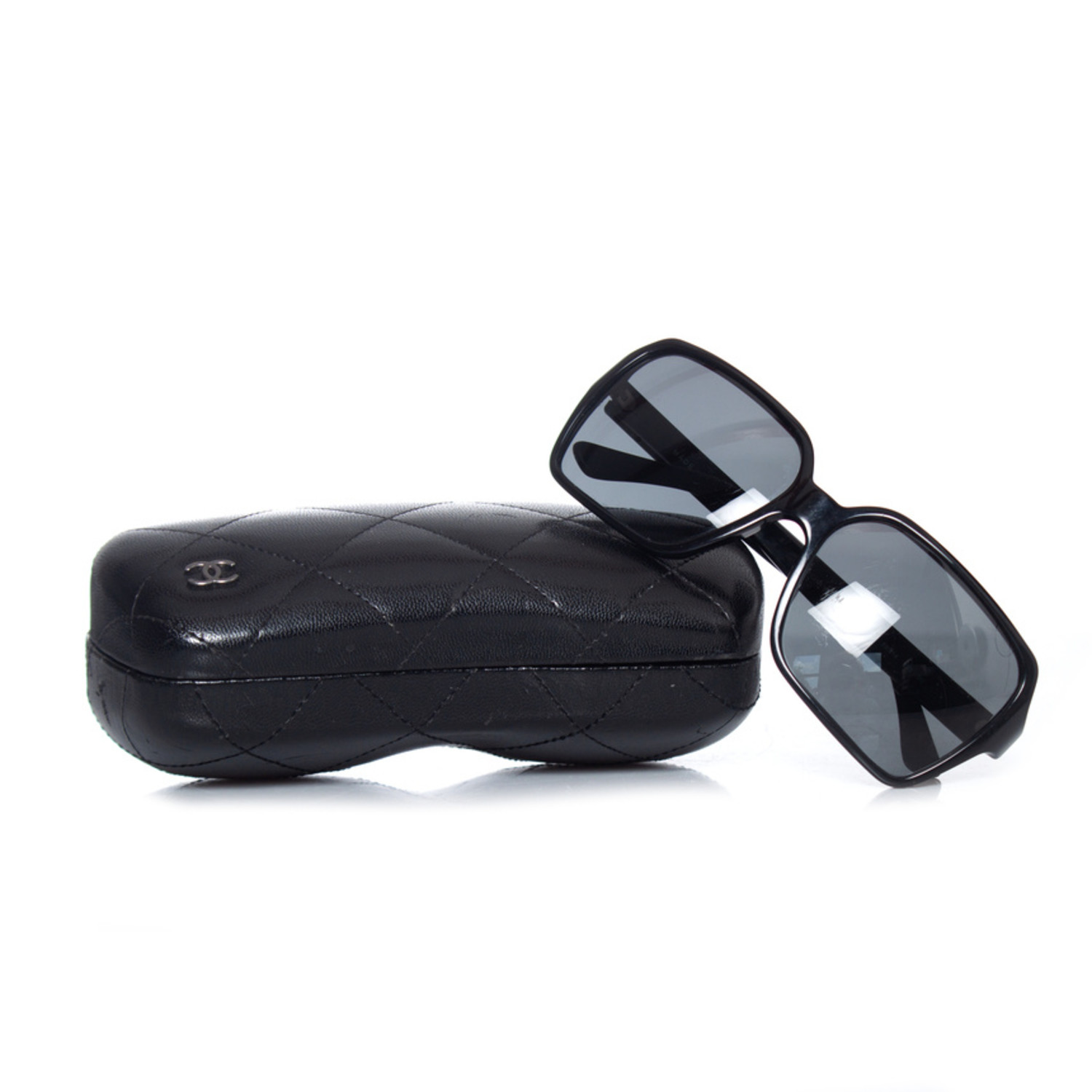 Chanel, Rainbow alphabet sunglasses in black - Unique 
