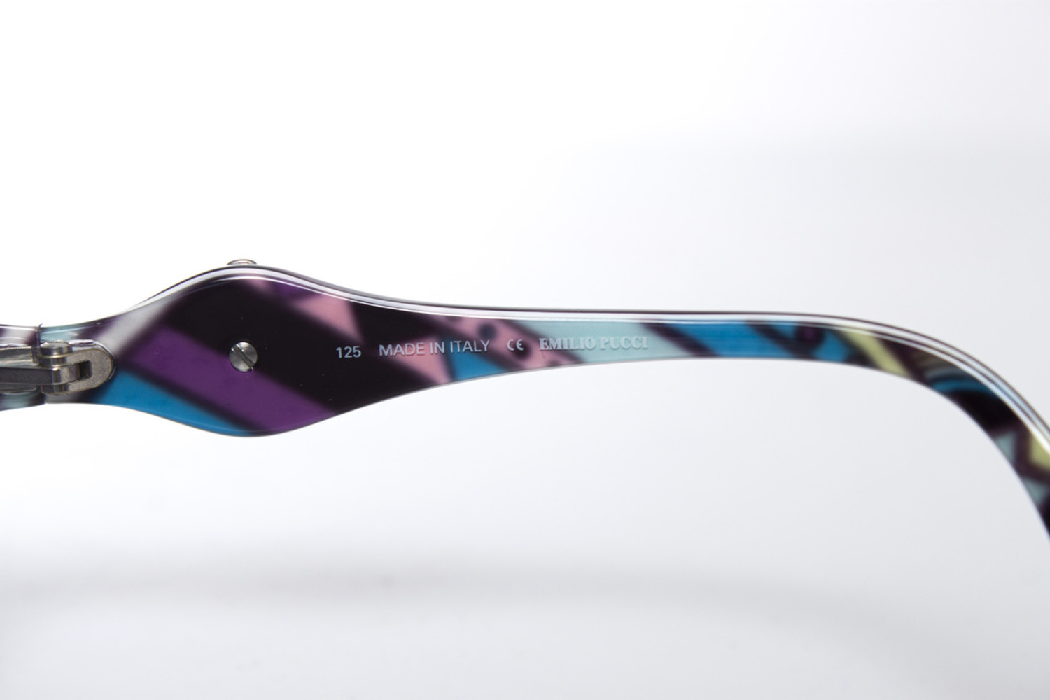 Emilio Pucci Purple Oversized Women\'s Sunglasses Emilio Pucci Oversized Square Purple Gradient Sunglasses  main image 2