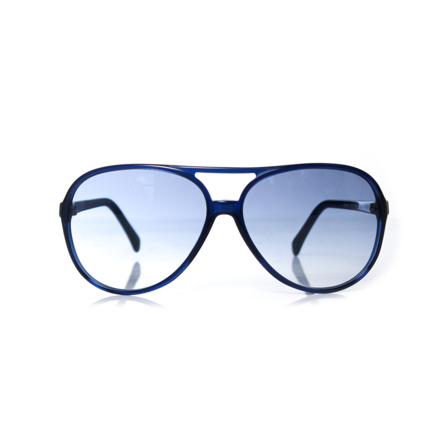 Chanel Blue/Blue Gradient 5287 Aviator Sunglasses Chanel