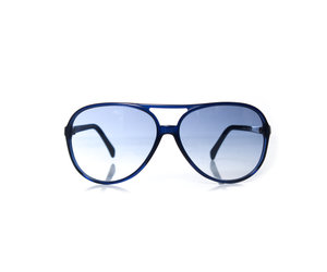 Chanel, Blue aviator sunglasses - Unique Designer Pieces