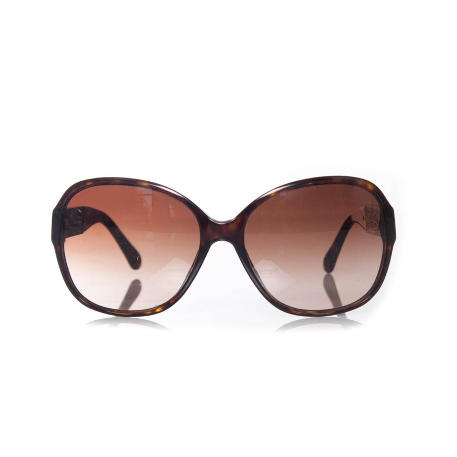 Chanel, Oversized Havana square sunglasses - Unique Designer Pieces