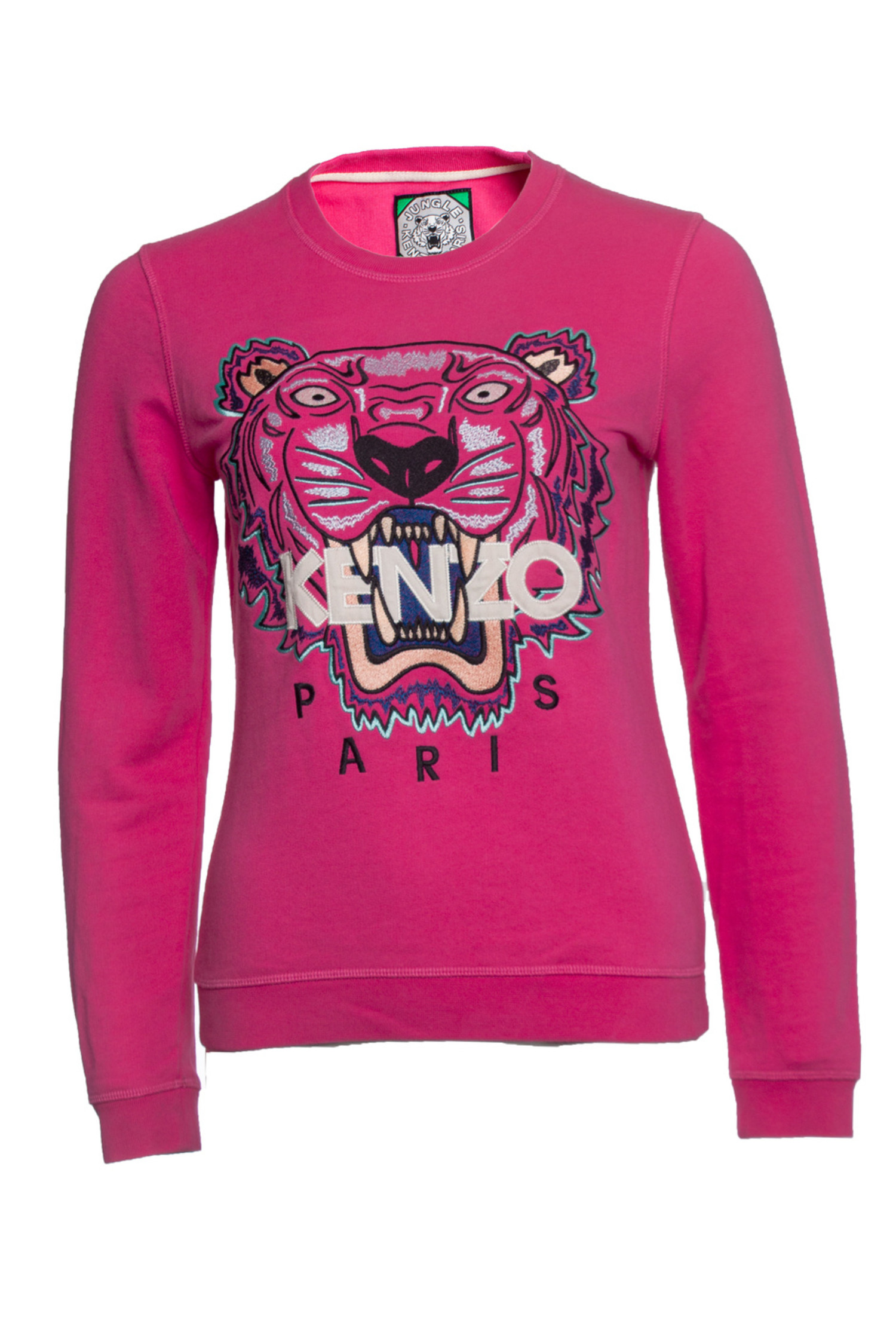 visueel buitenspiegel aankomen Kenzo, roze tijger trui - Unique Designer Pieces