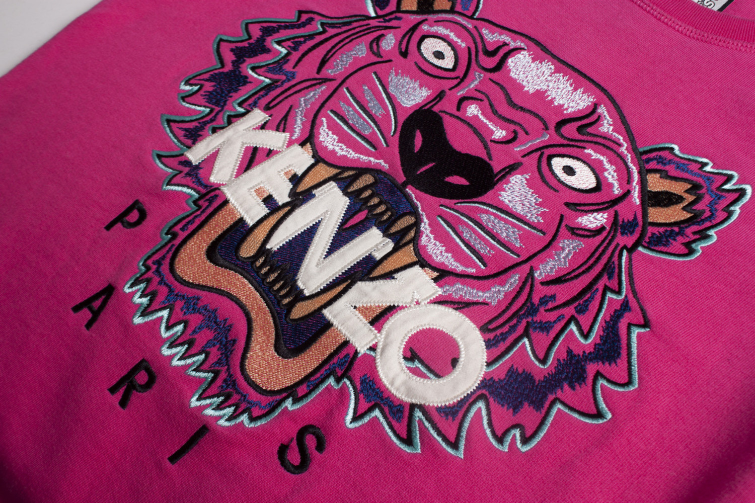 Kenzo, pink tiger sweater - Unique Designer Pieces Kenzo, pink tiger sweater - Unique Designer Pieces