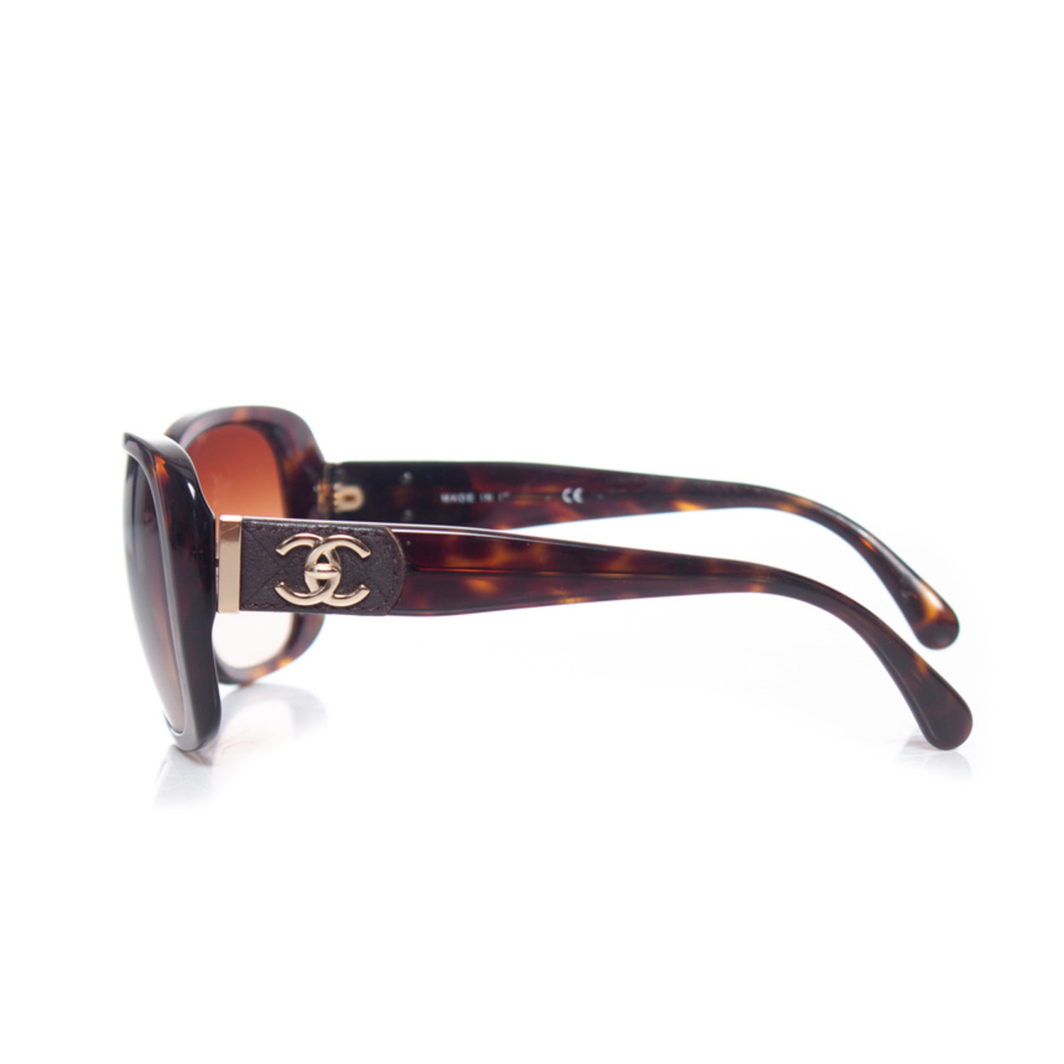Chanel Interlocking CC Logo Square Sunglasses - Grey Sunglasses,  Accessories - CHA911633