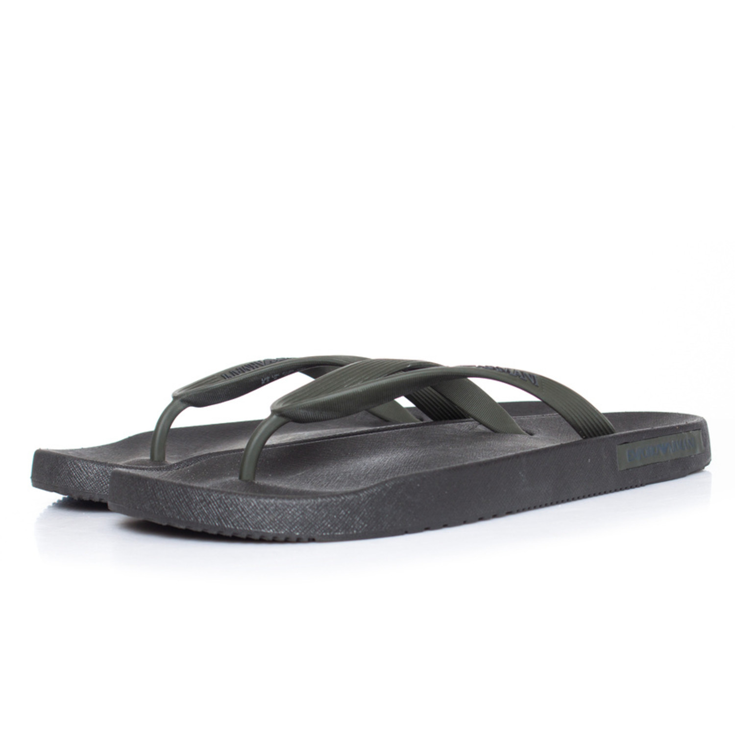 Emporio Armani Emporio Armani logo flip flops