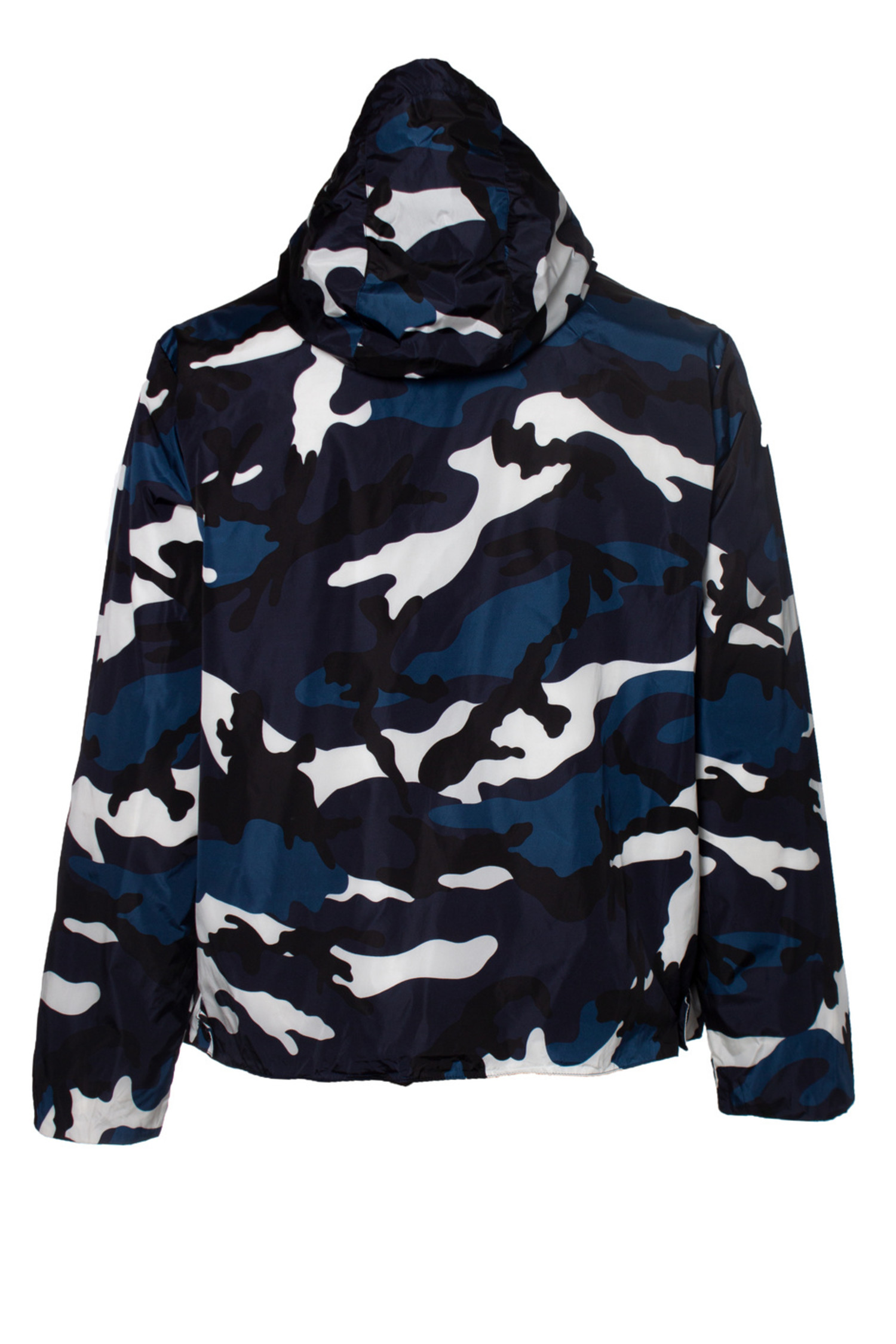 Bms Regenjacke 80 Valentino, Reversible Camouflage Print Wind
