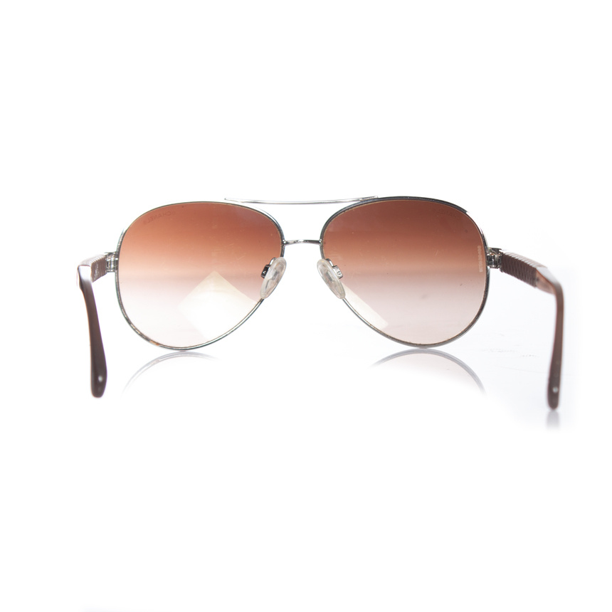 Authentic Second Hand Chanel Quilted Lambskin Aviator Sunglasses PSS58400004 THE FIFTH COLLECTION #7 Authentic Second Hand Chanel Quilted Lambskin Aviator Sunglasses PSS58400004 THE FIFTH COLLECTION